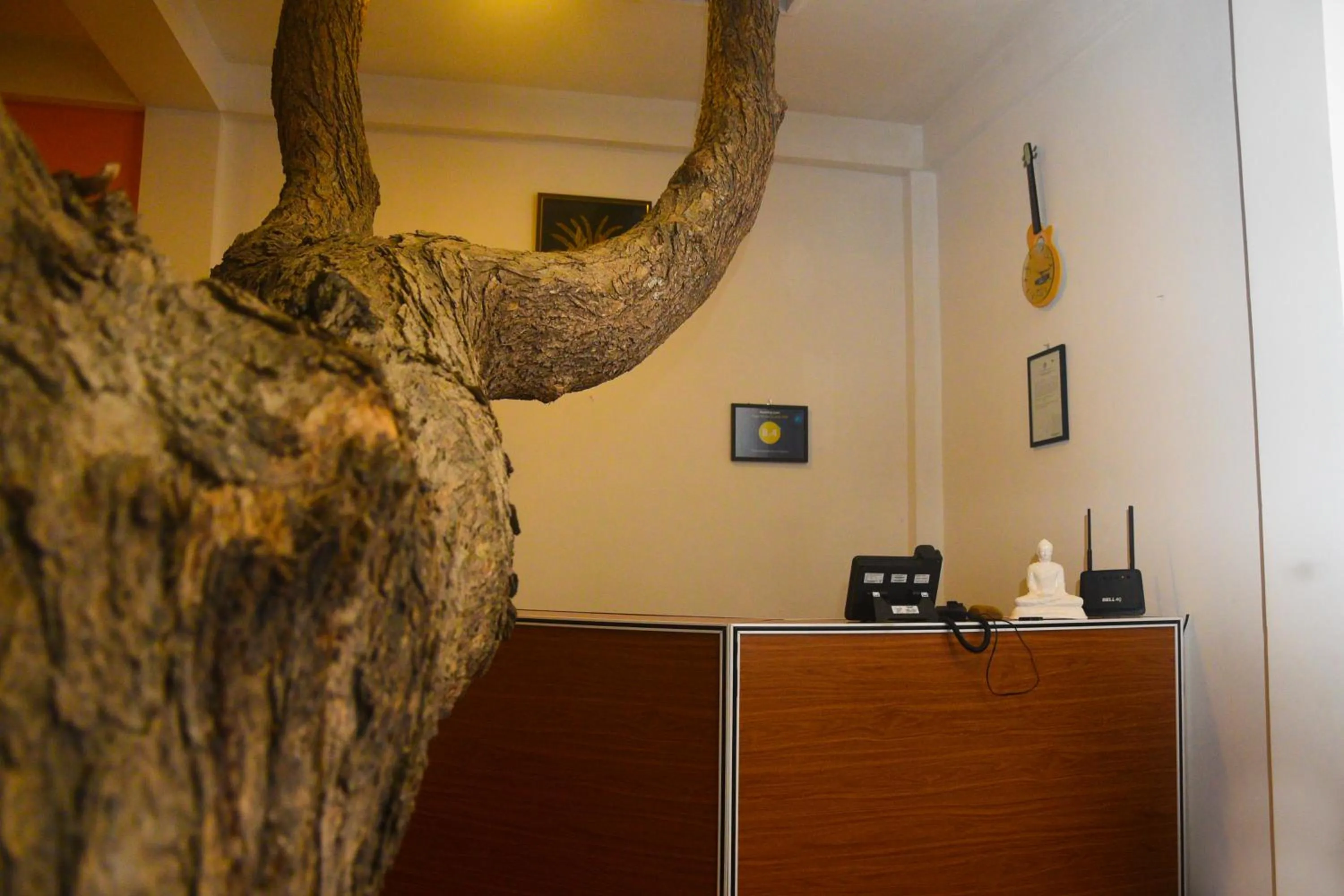 Lobby or reception in Thammenna Eco Cabins