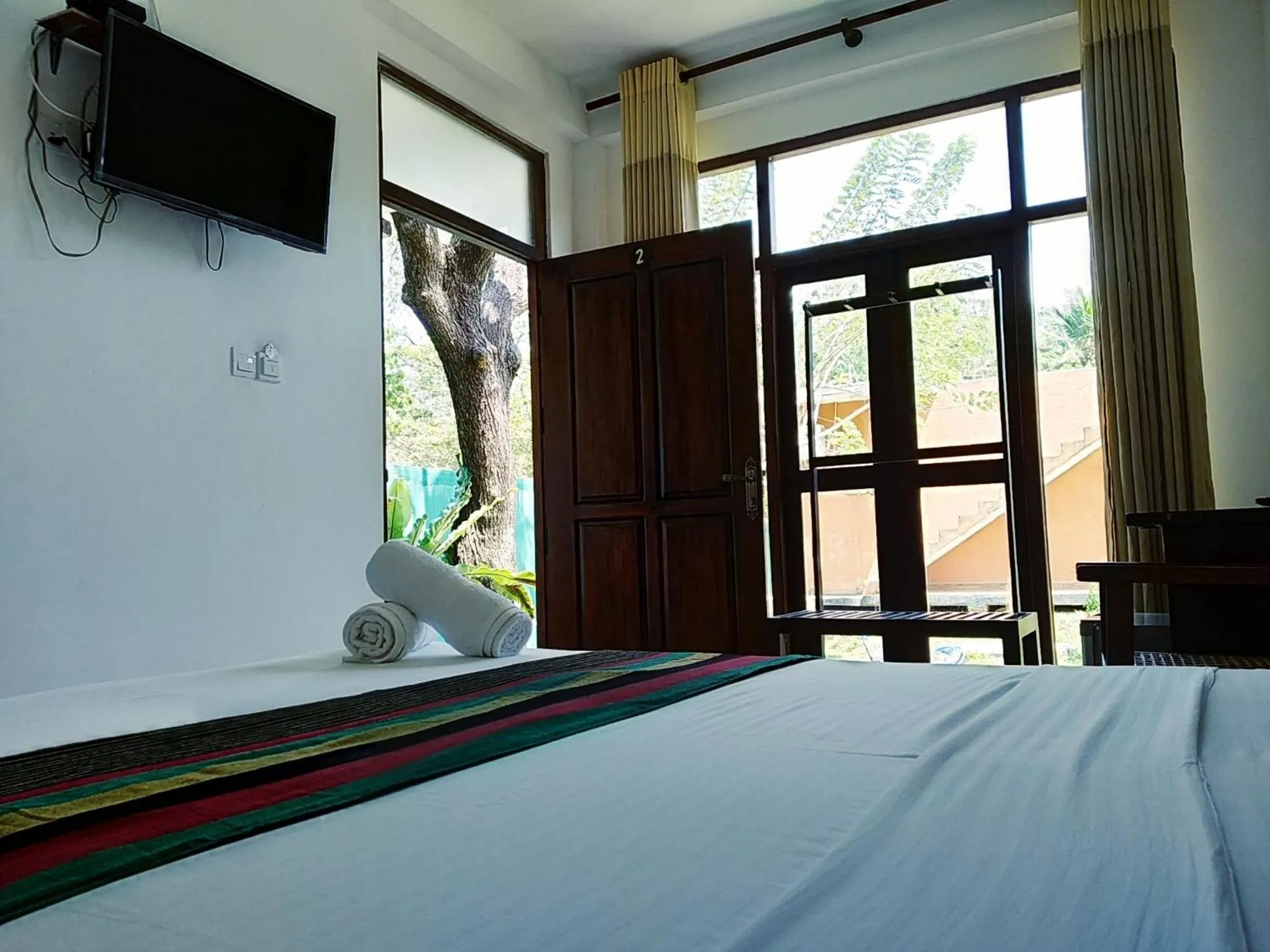 Bedroom, Bed in Thammenna Eco Cabins