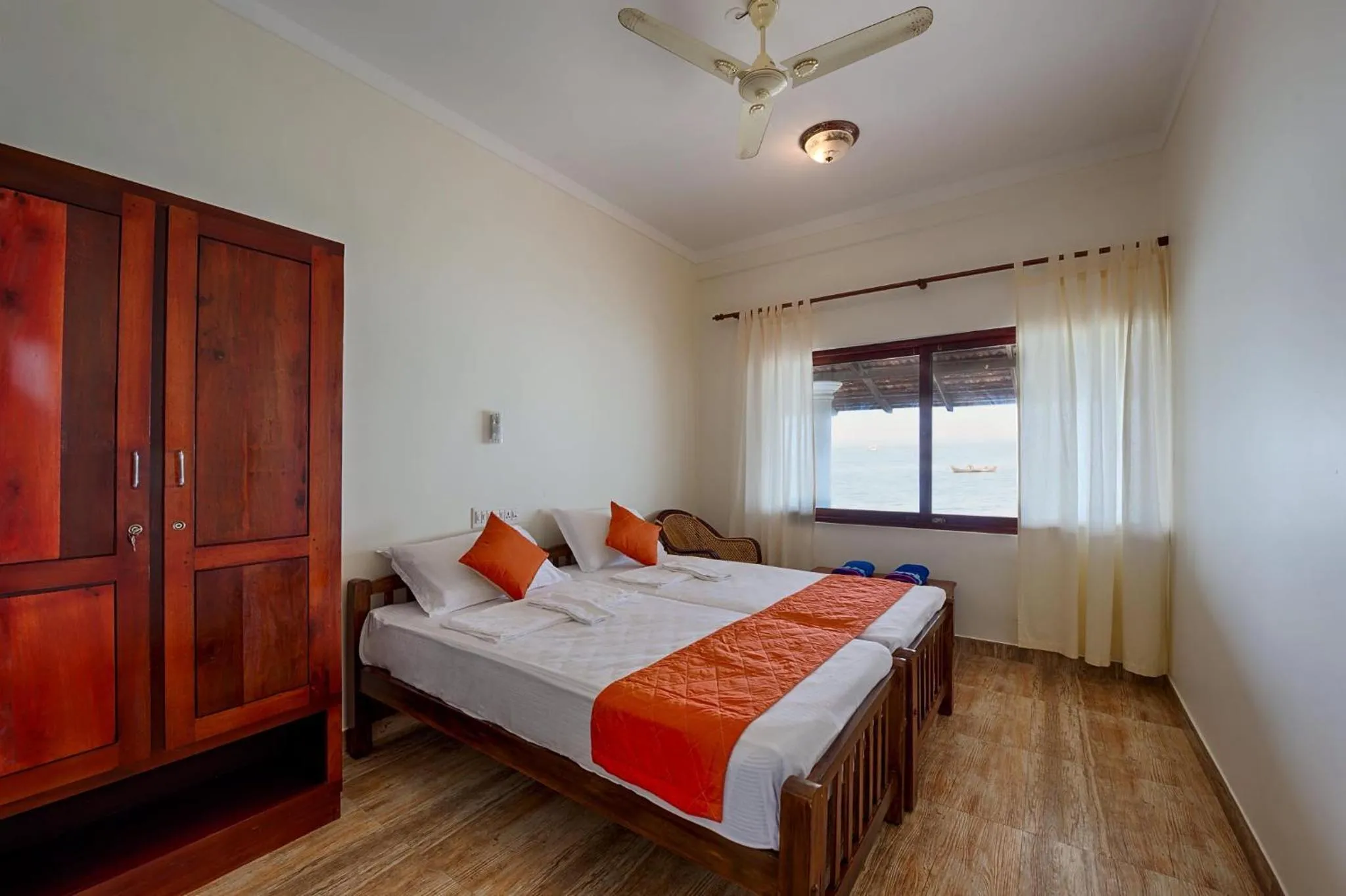 Deluxe Double or Twin Room with Sea View in Cherai Onetree Retreat