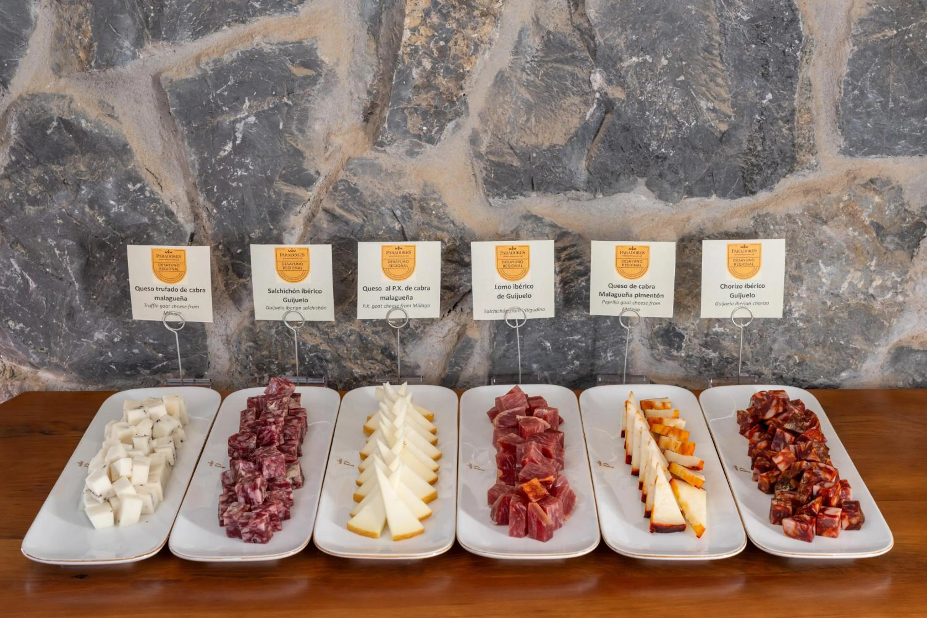 Breakfast in Parador de Málaga Gibralfaro