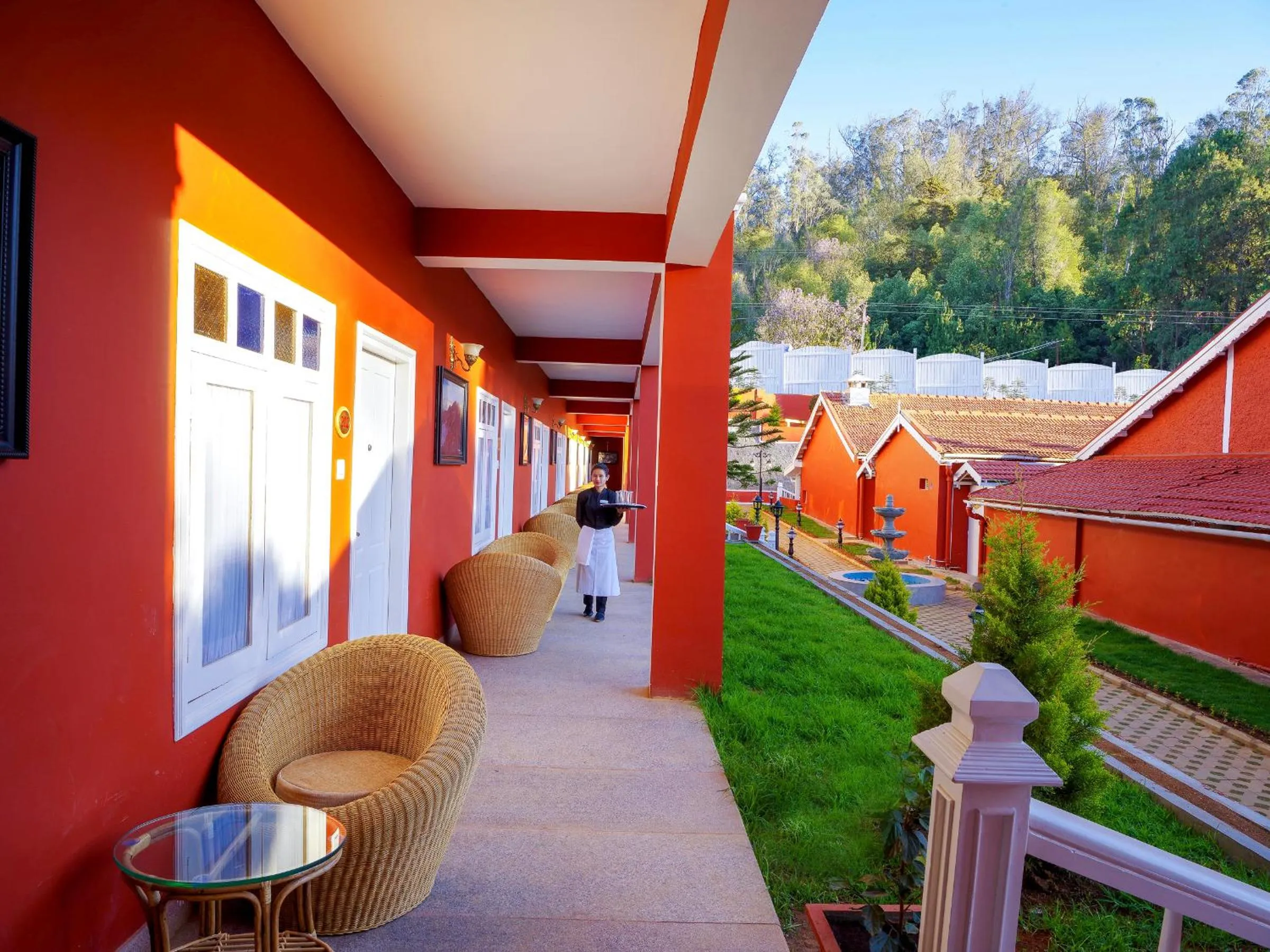 Garden view in West Downs - The Heritage Resort