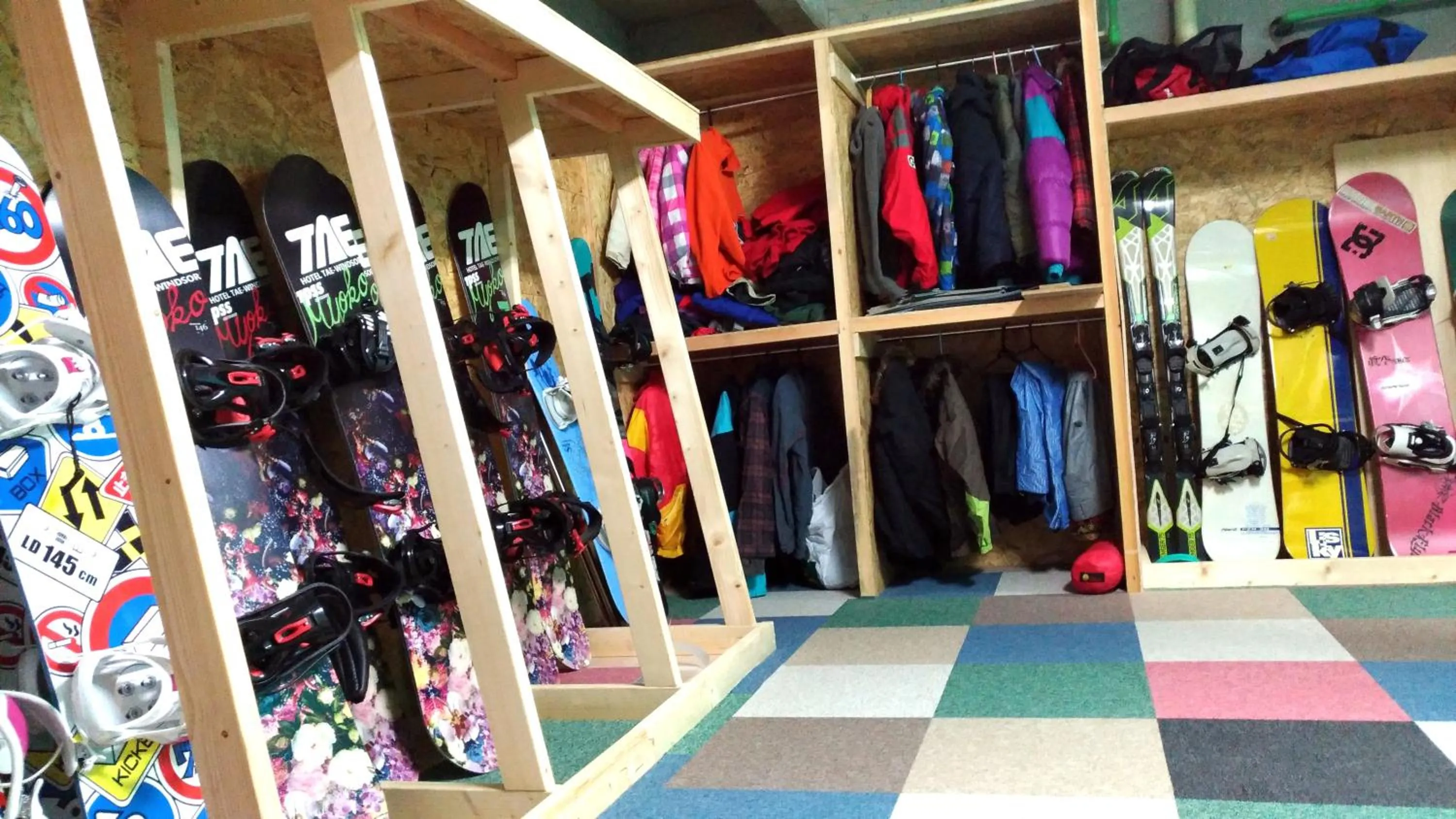 Skiing in Hotel Tae Windsor