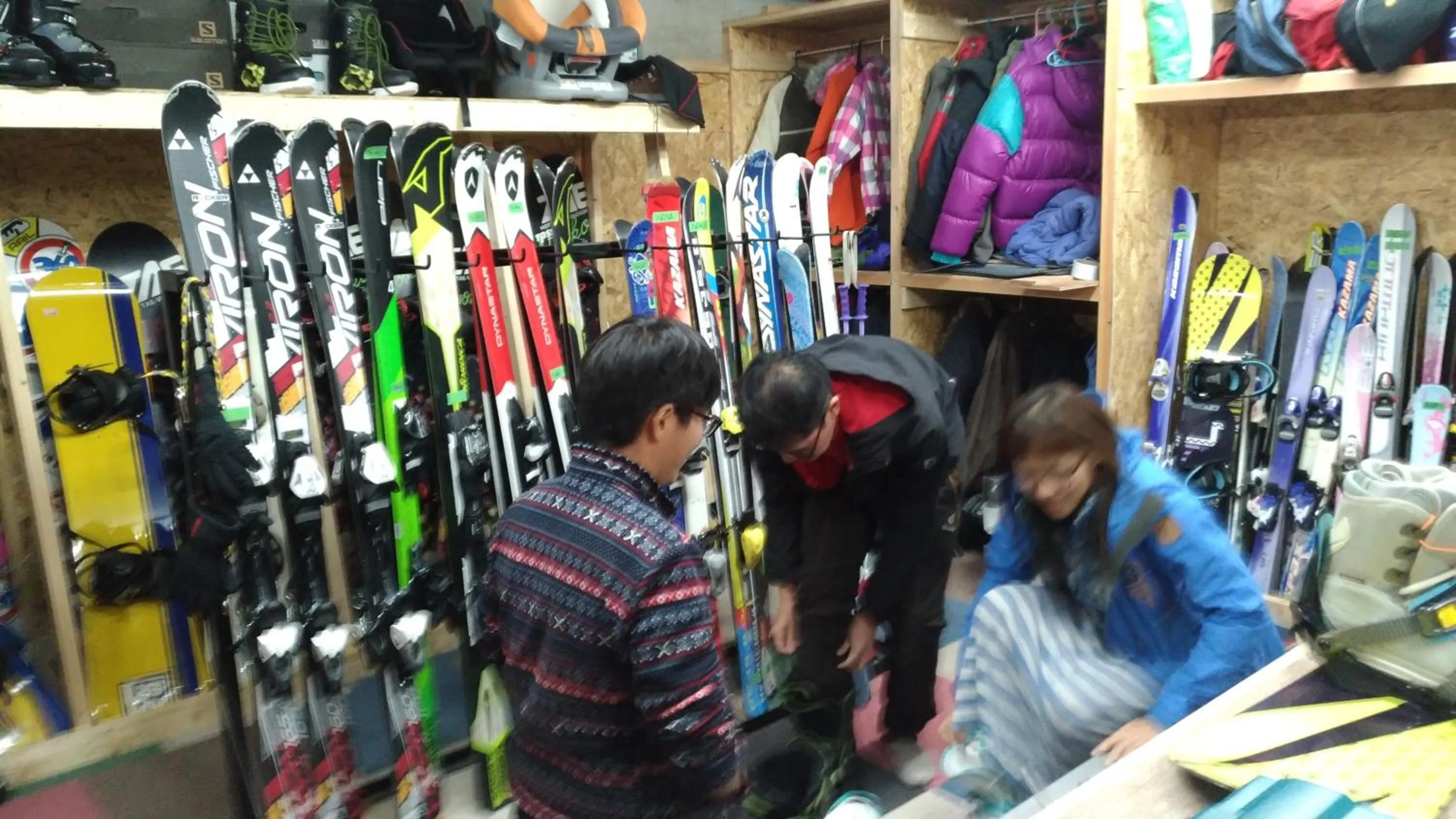 Skiing in Hotel Tae Windsor