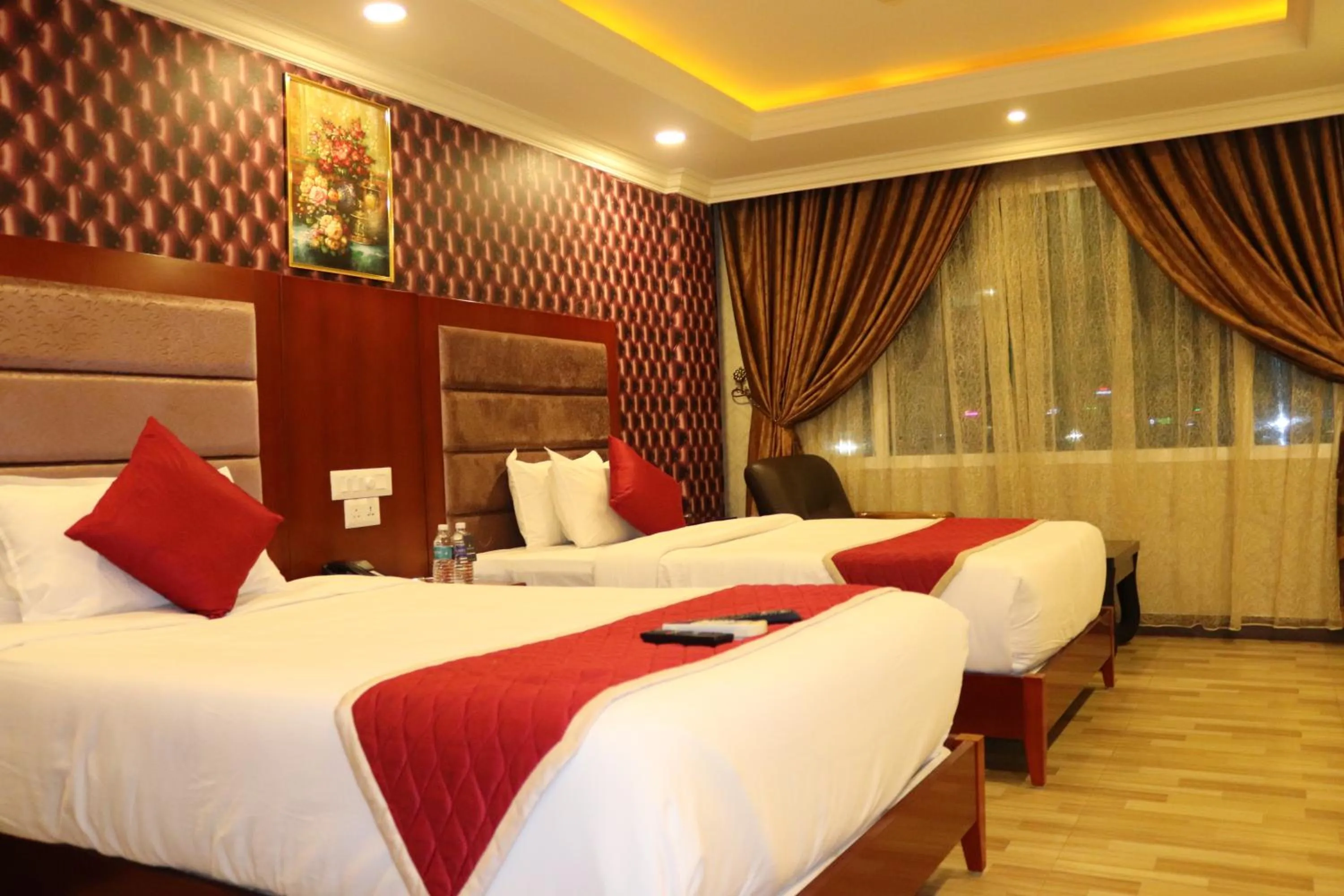 Bedroom, Bed in Hyders Park The Business Hotel