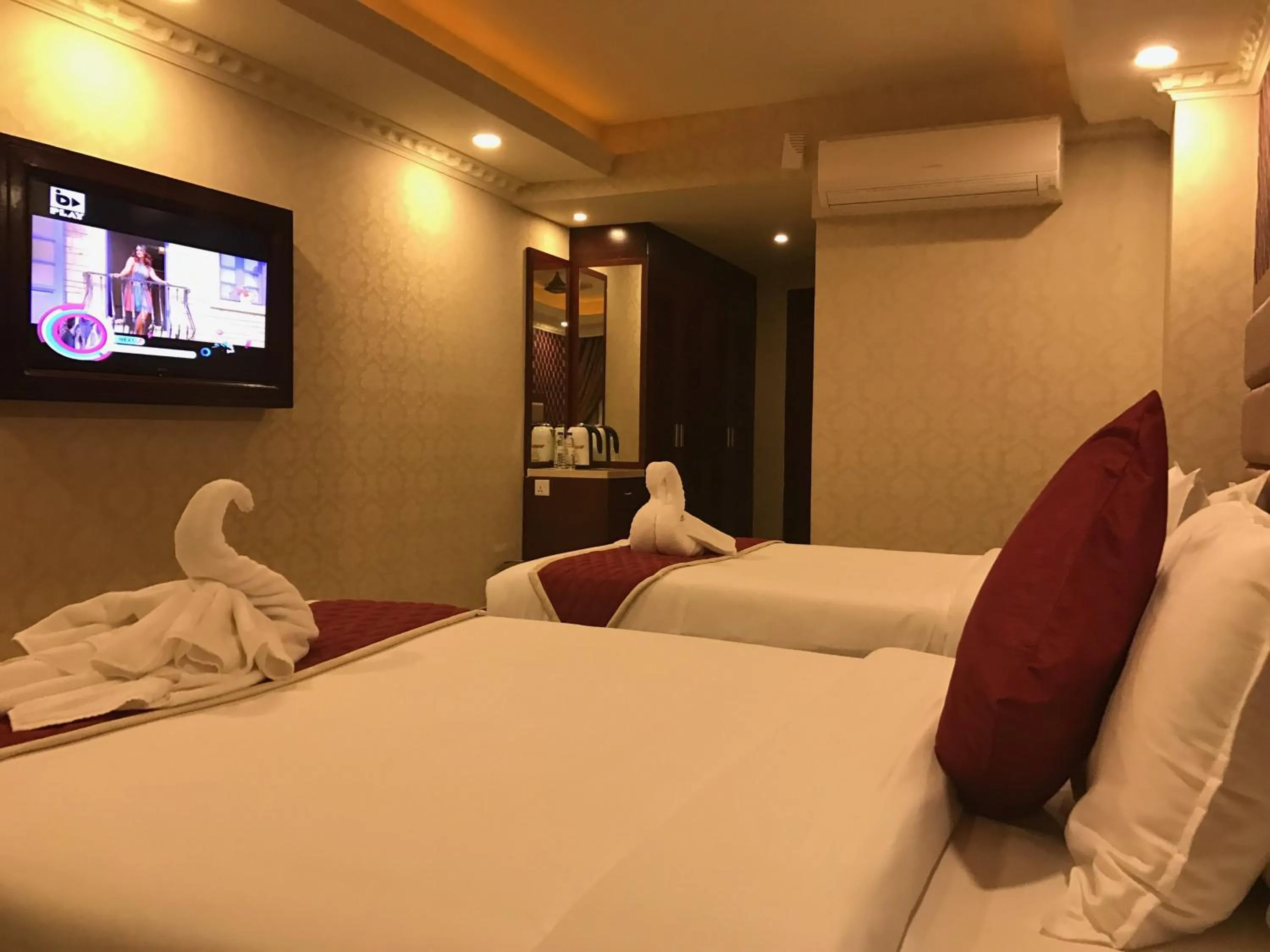 Bedroom, Bed in Hyders Park The Business Hotel