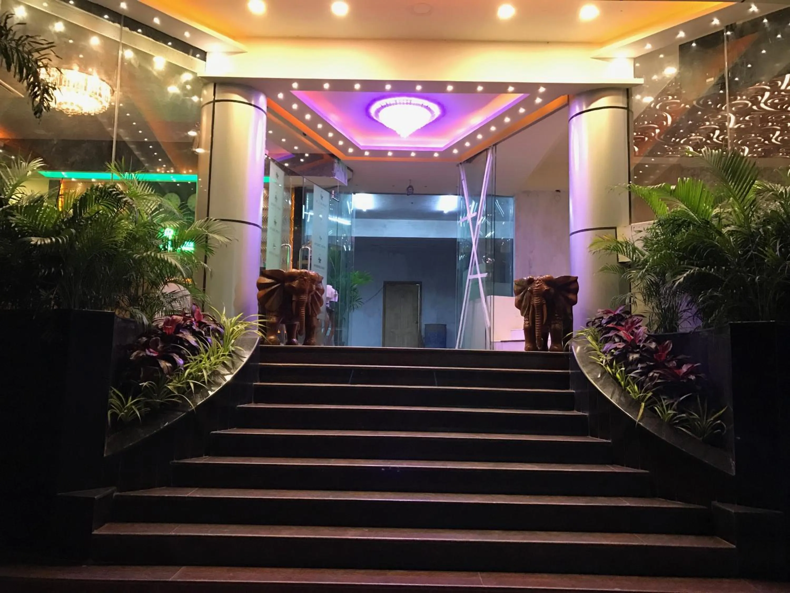 Facade/entrance in Hyders Park The Business Hotel