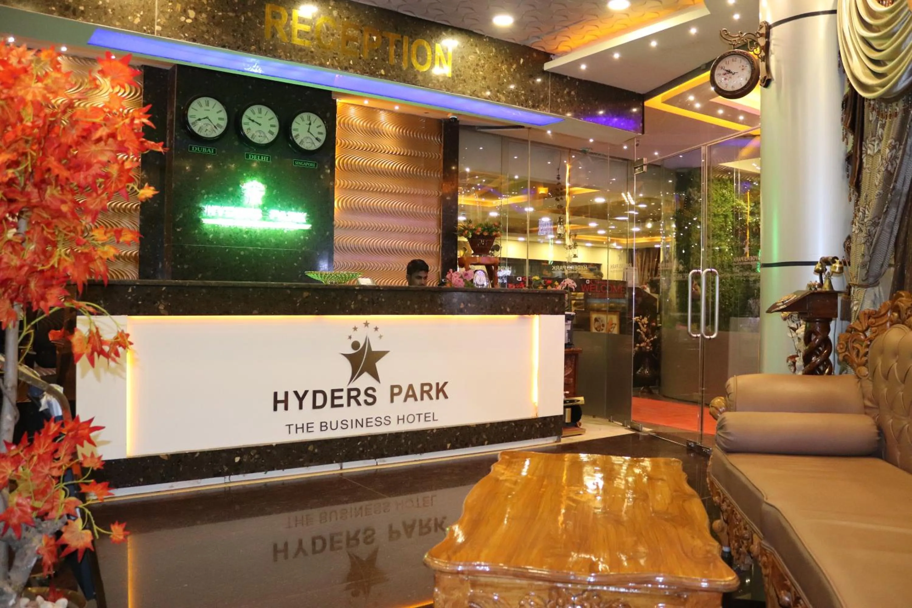 Lobby or reception in Hyders Park The Business Hotel