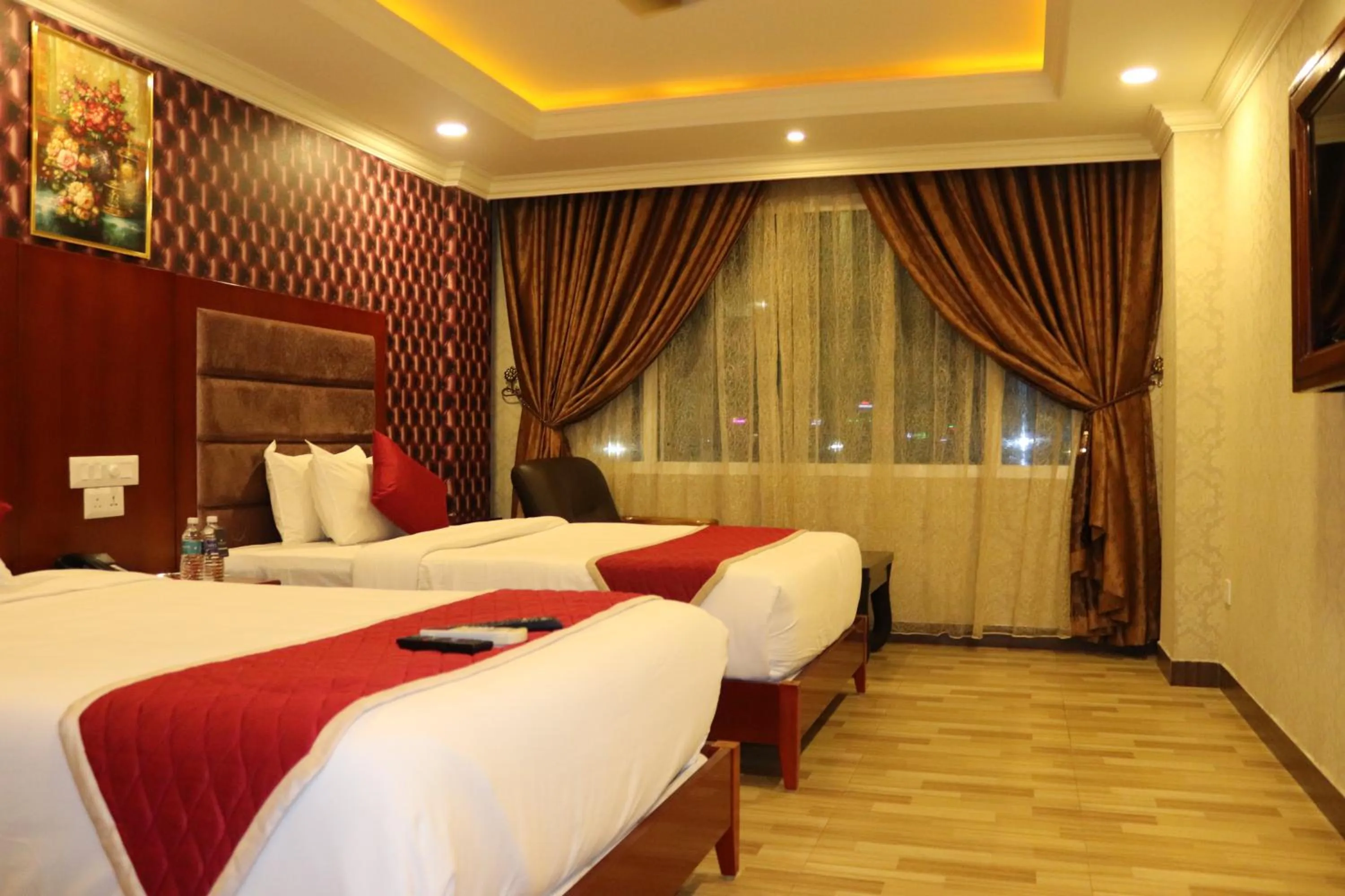 Bedroom, Bed in Hyders Park The Business Hotel