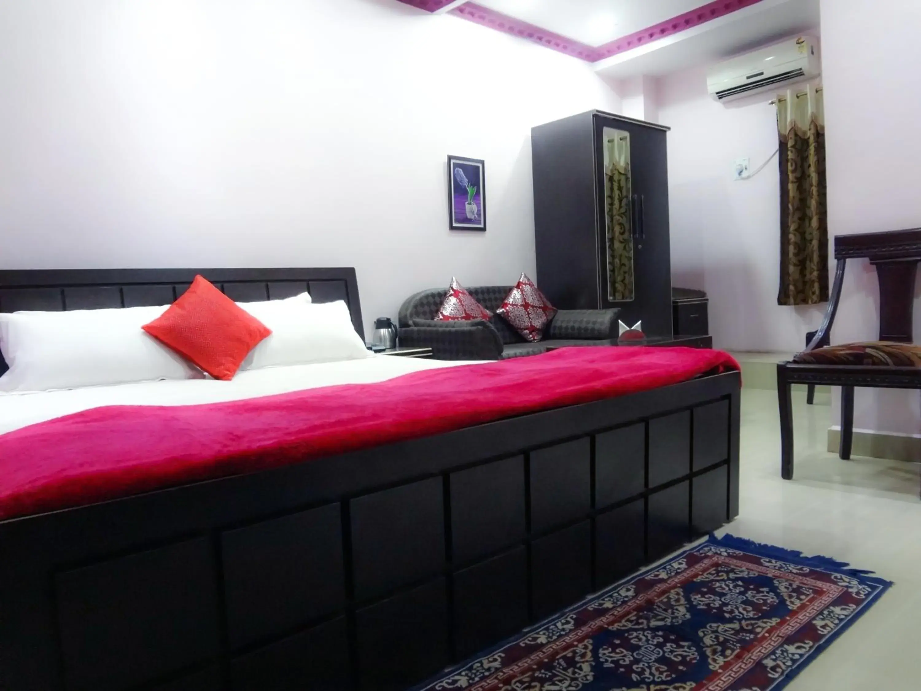 Bed in Hotel Parvati Palace Sehore Bed in Hotel Parvati Palace Sehore