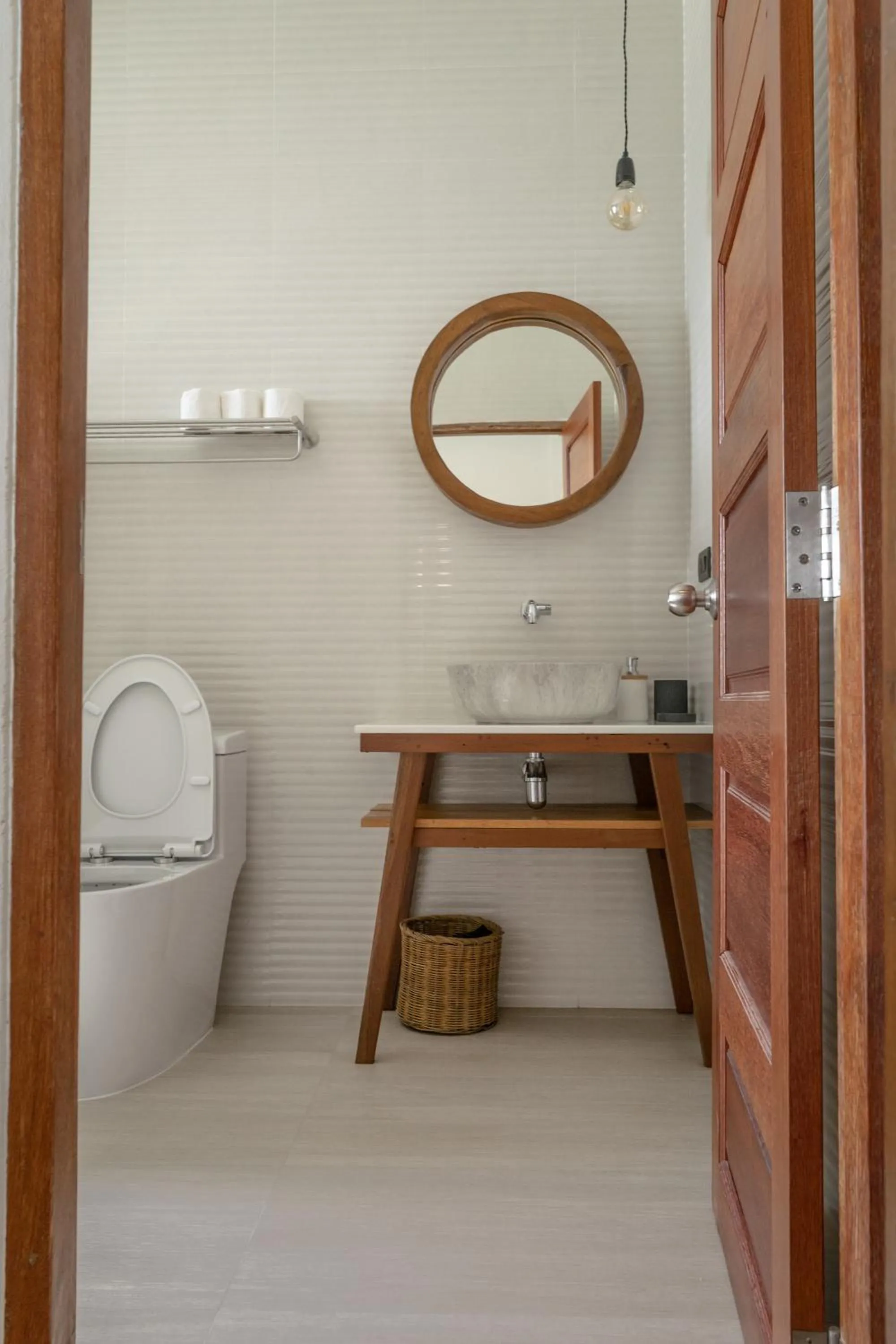 Toilet in Baan Talay Resort & Yoga