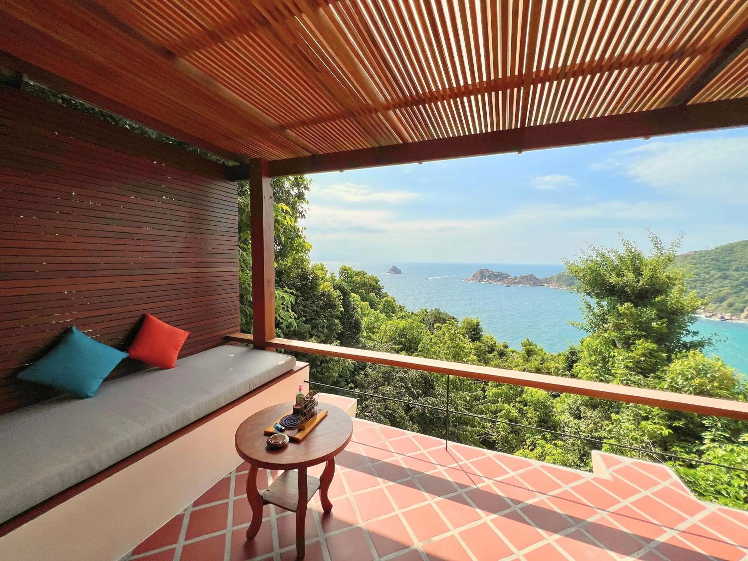 Patio in Baan Talay Resort & Yoga