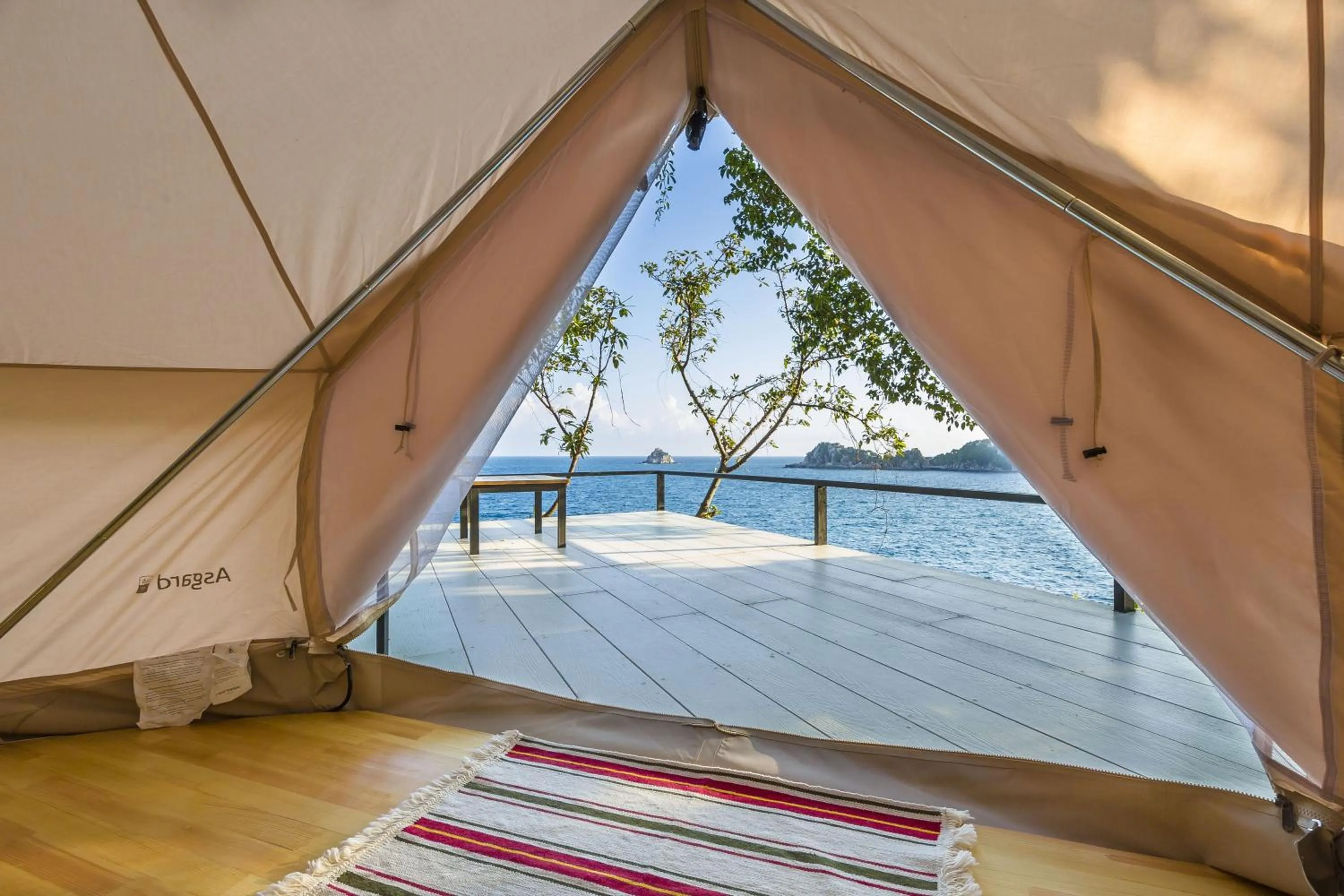 Patio in Baan Talay Resort & Yoga