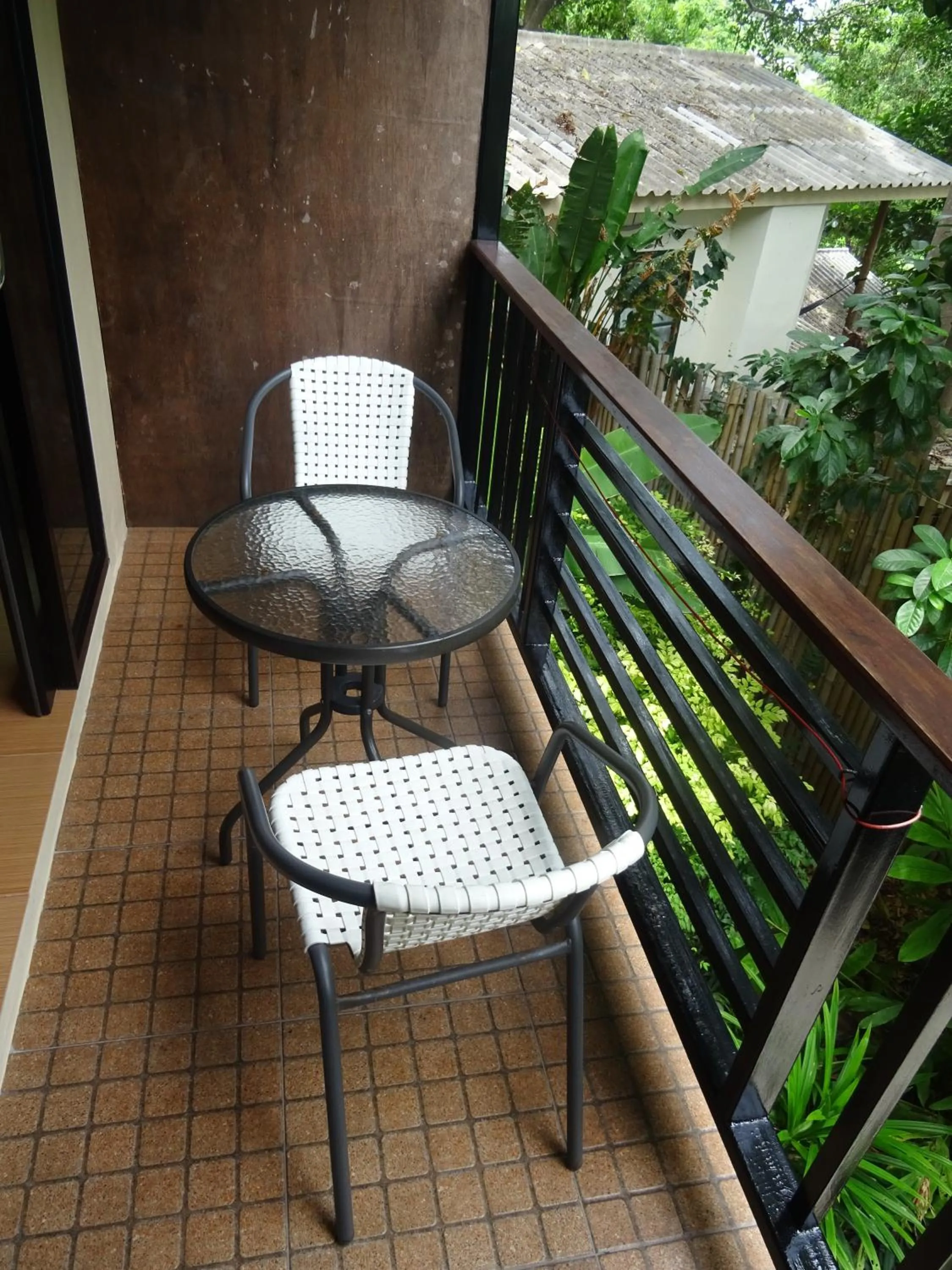 Balcony/Terrace in New Heaven Dive School and Resort