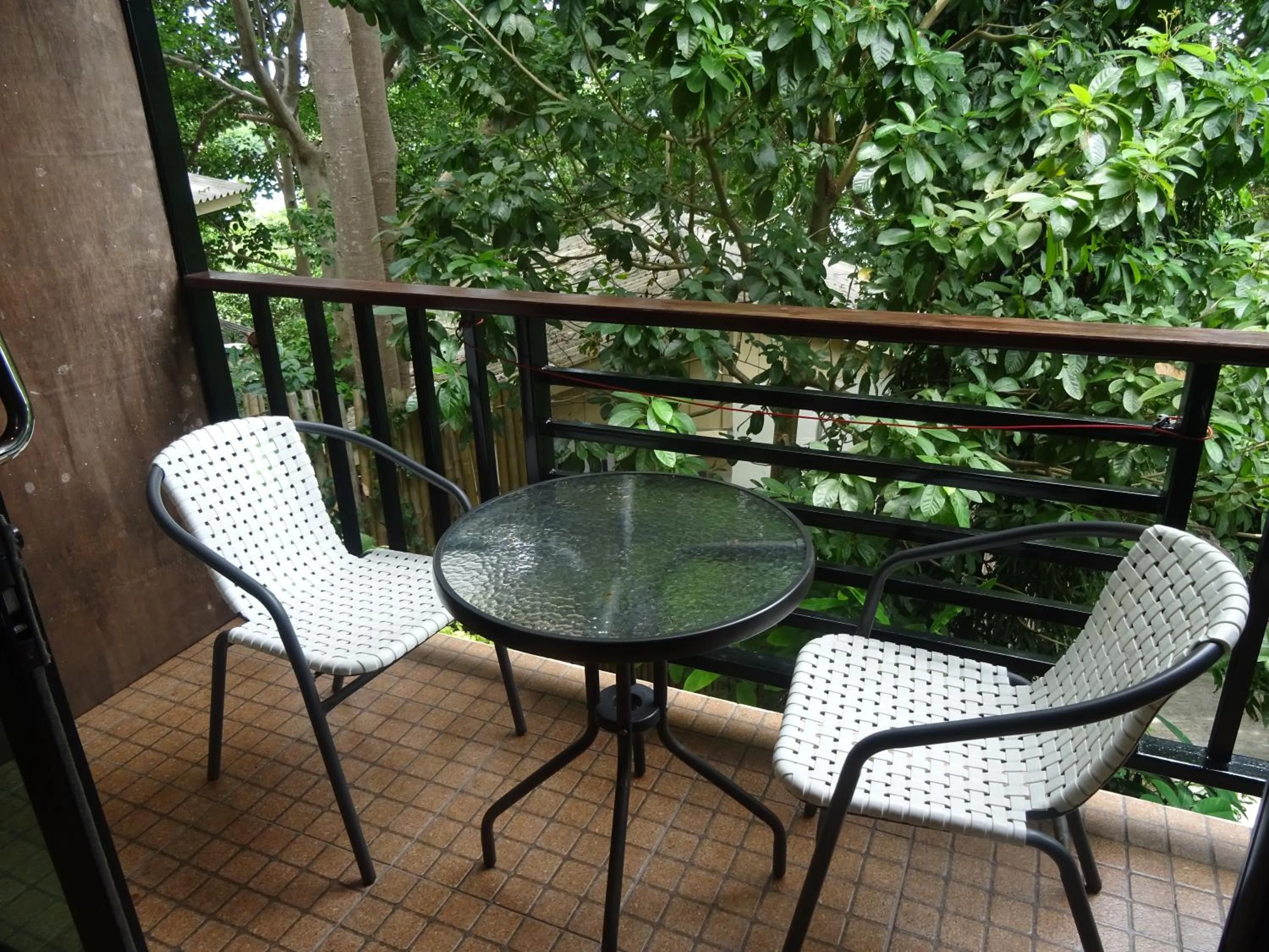 Balcony/Terrace in New Heaven Dive School and Resort