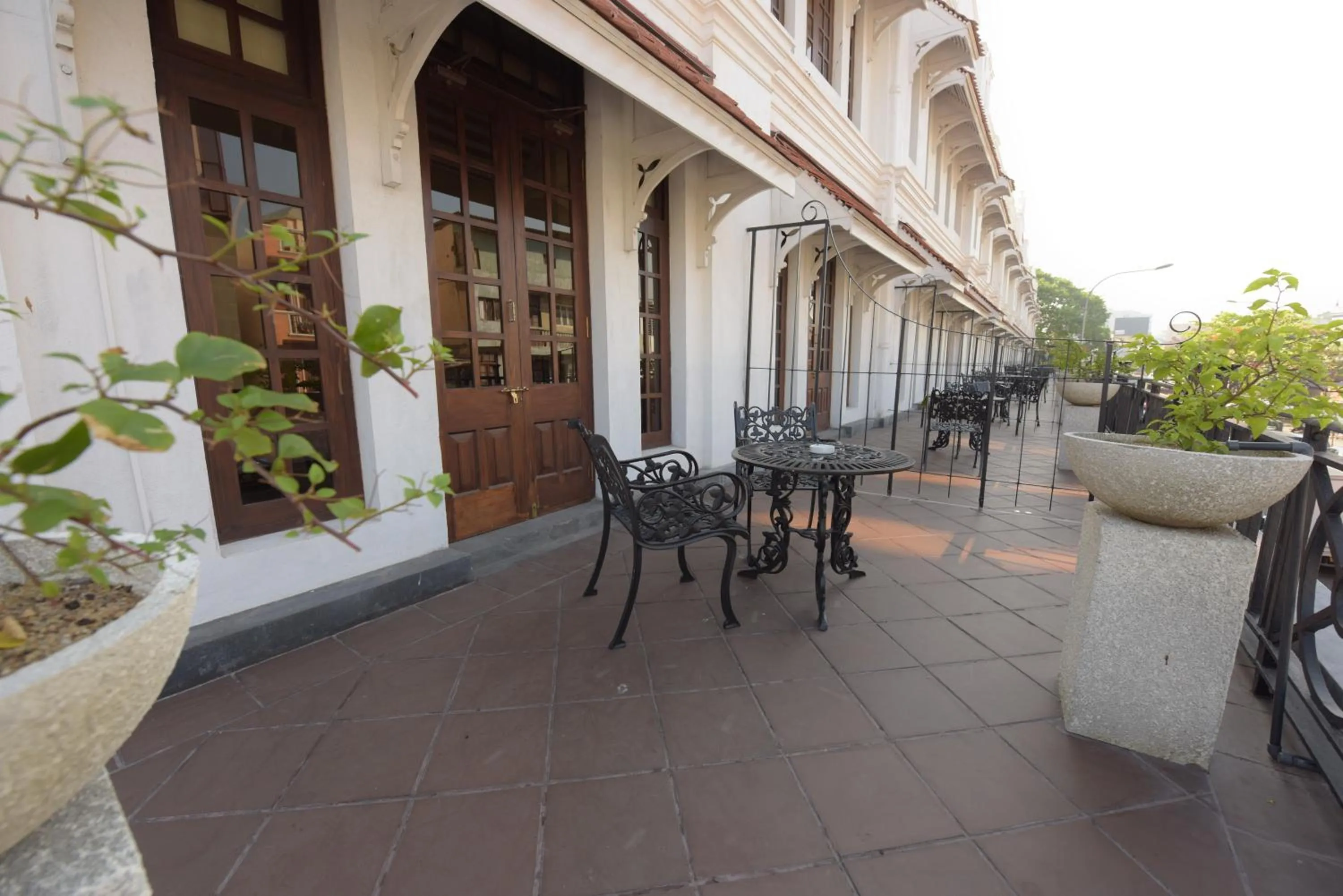 Patio in Hotel Nippon Colombo