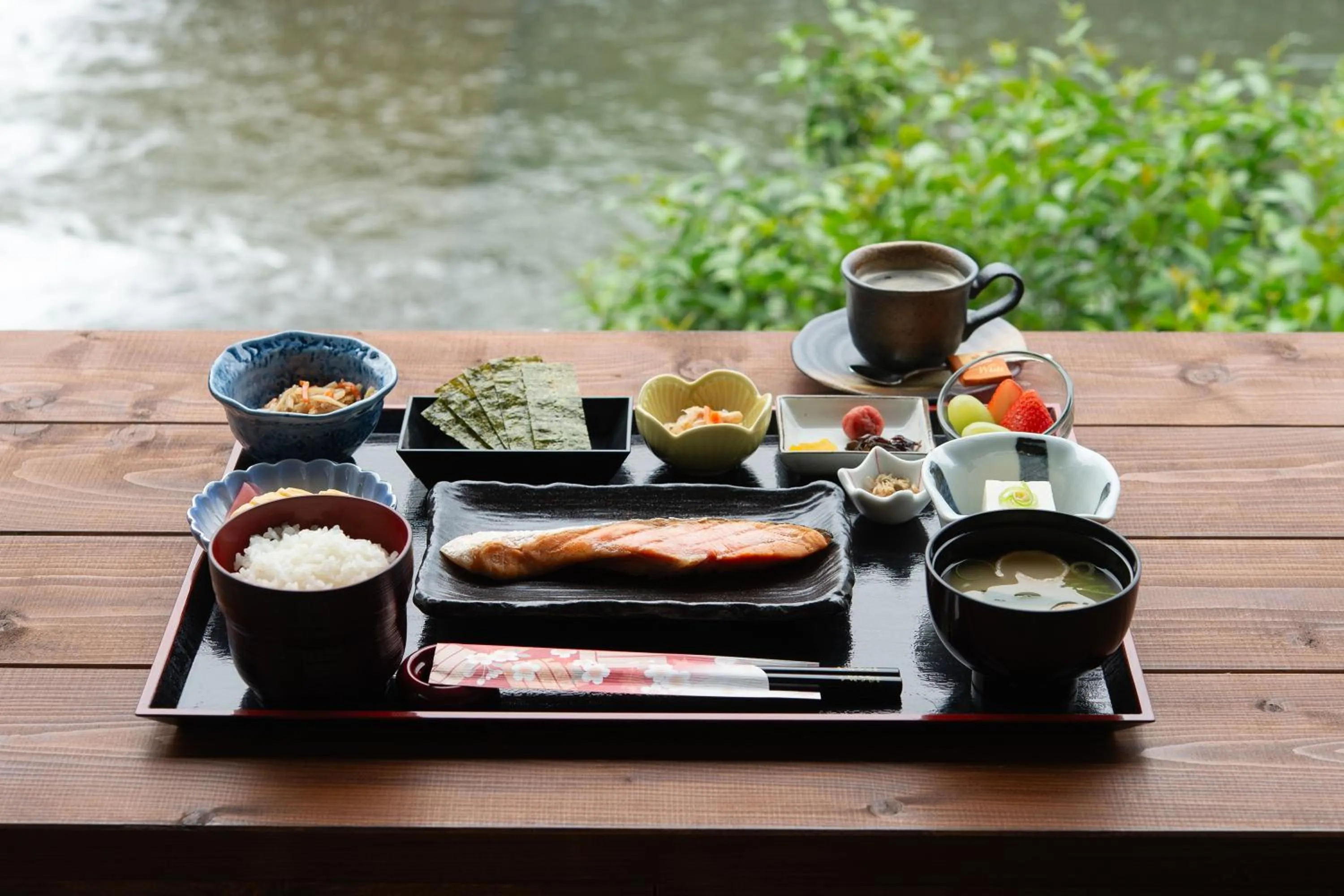Food close-up in Hotel Arashiyama