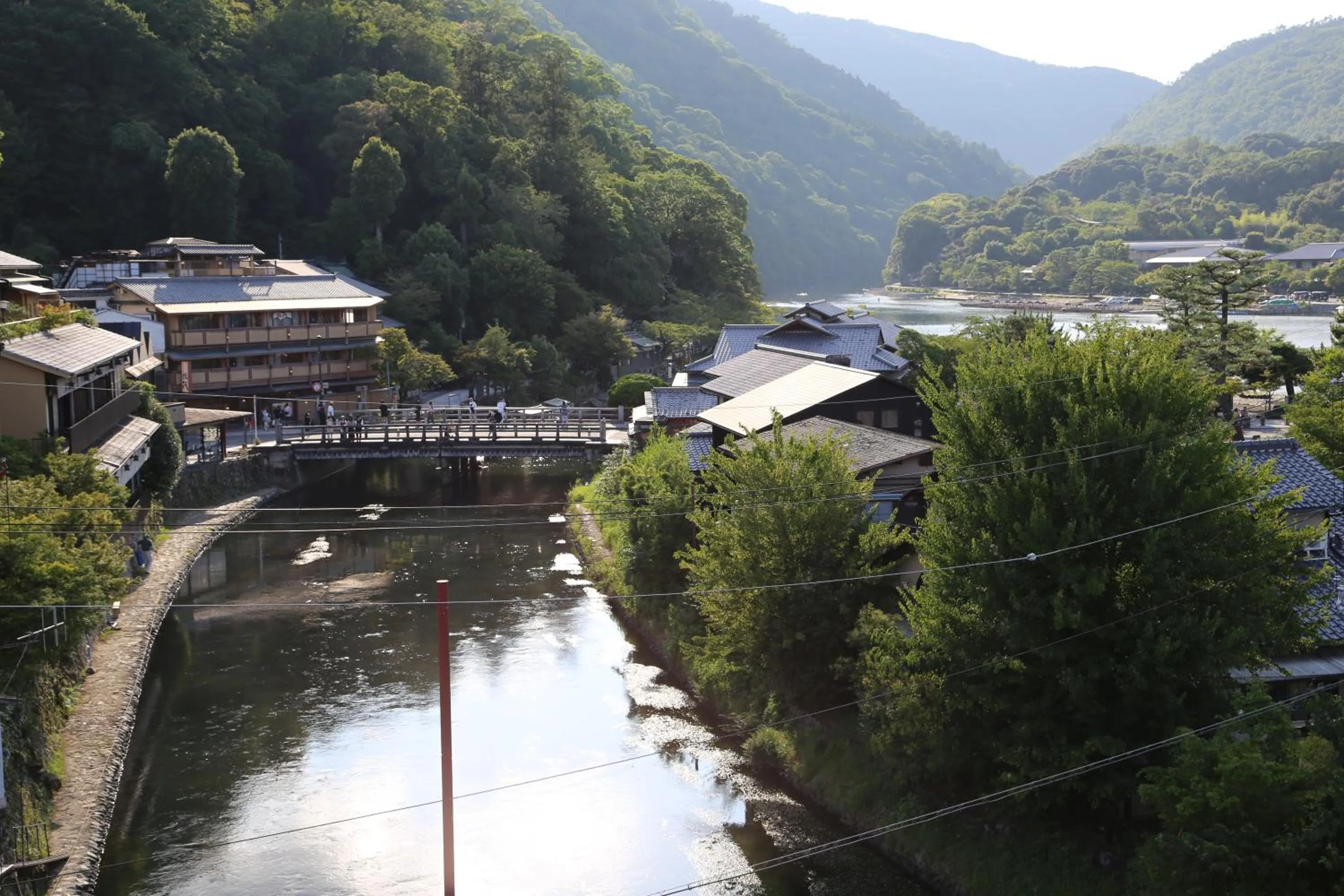 Natural landscape in Hotel Arashiyama