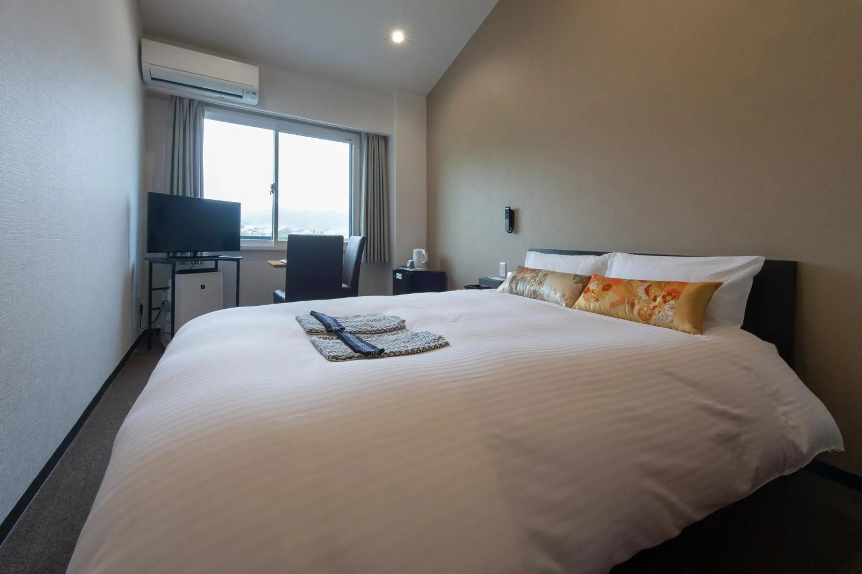 Bed in Hotel Arashiyama Bed in Hotel Arashiyama