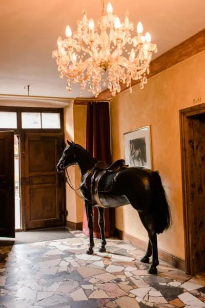Lobby or reception in Posthotel Sachrang