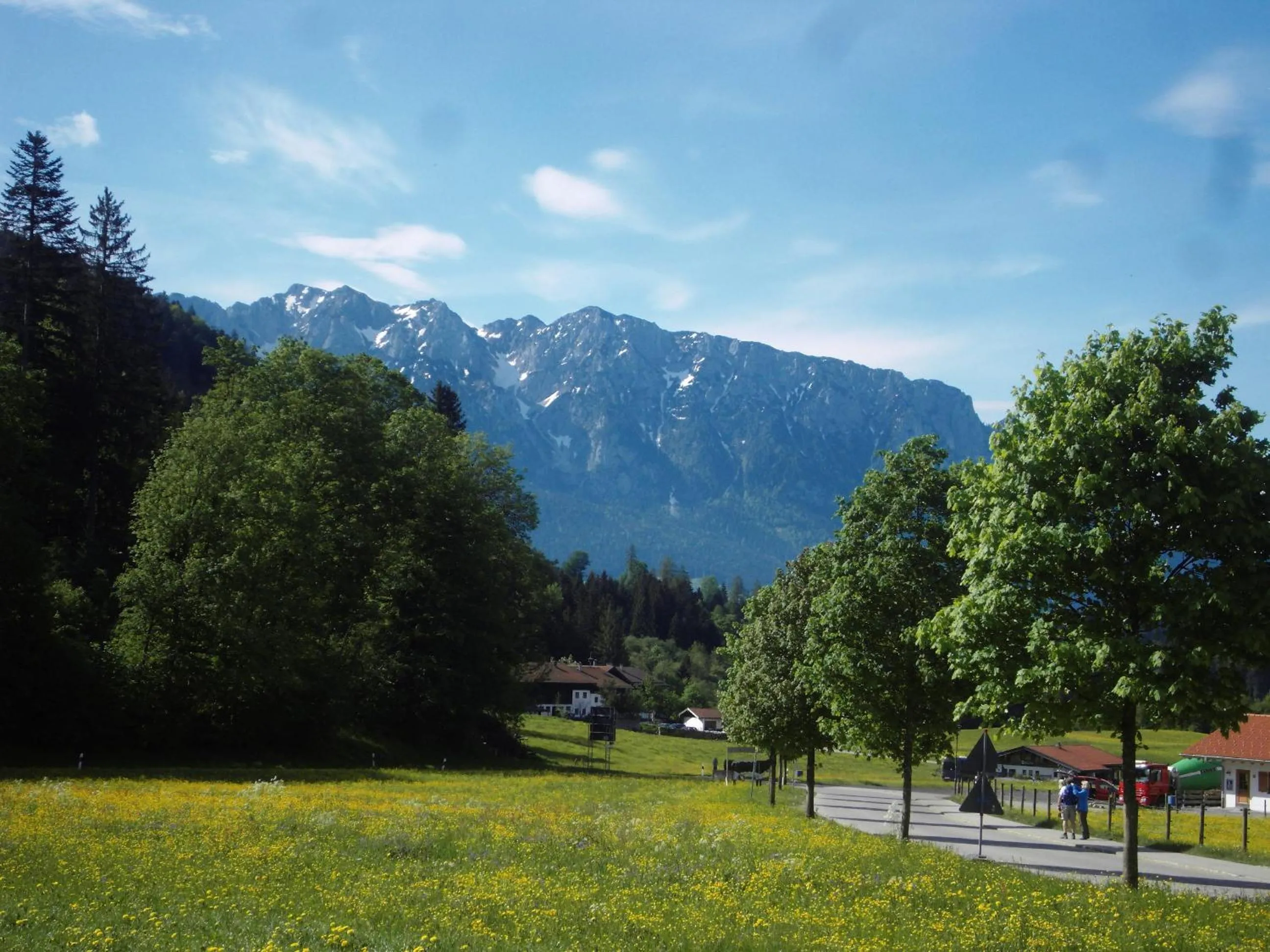 Natural landscape in Posthotel Sachrang