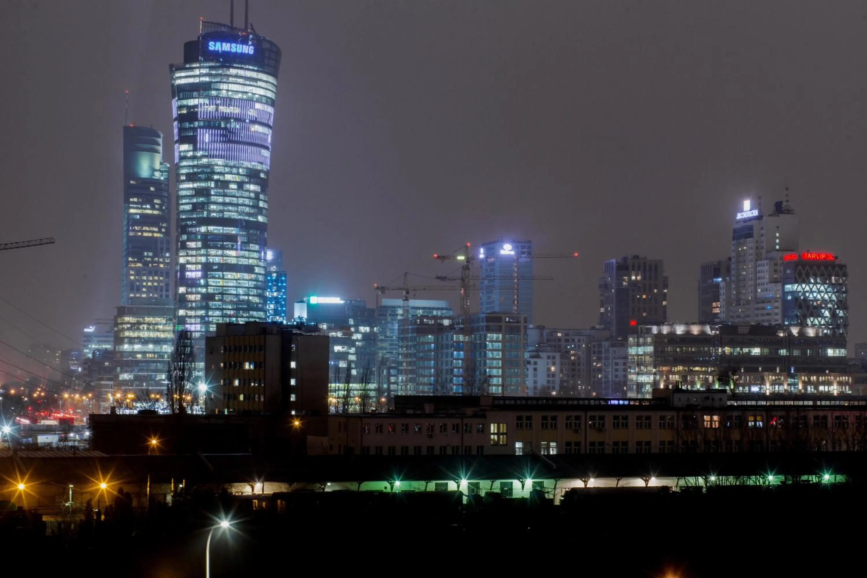 City view in ShortStayPoland Aleje Jerozolimskie (B13)