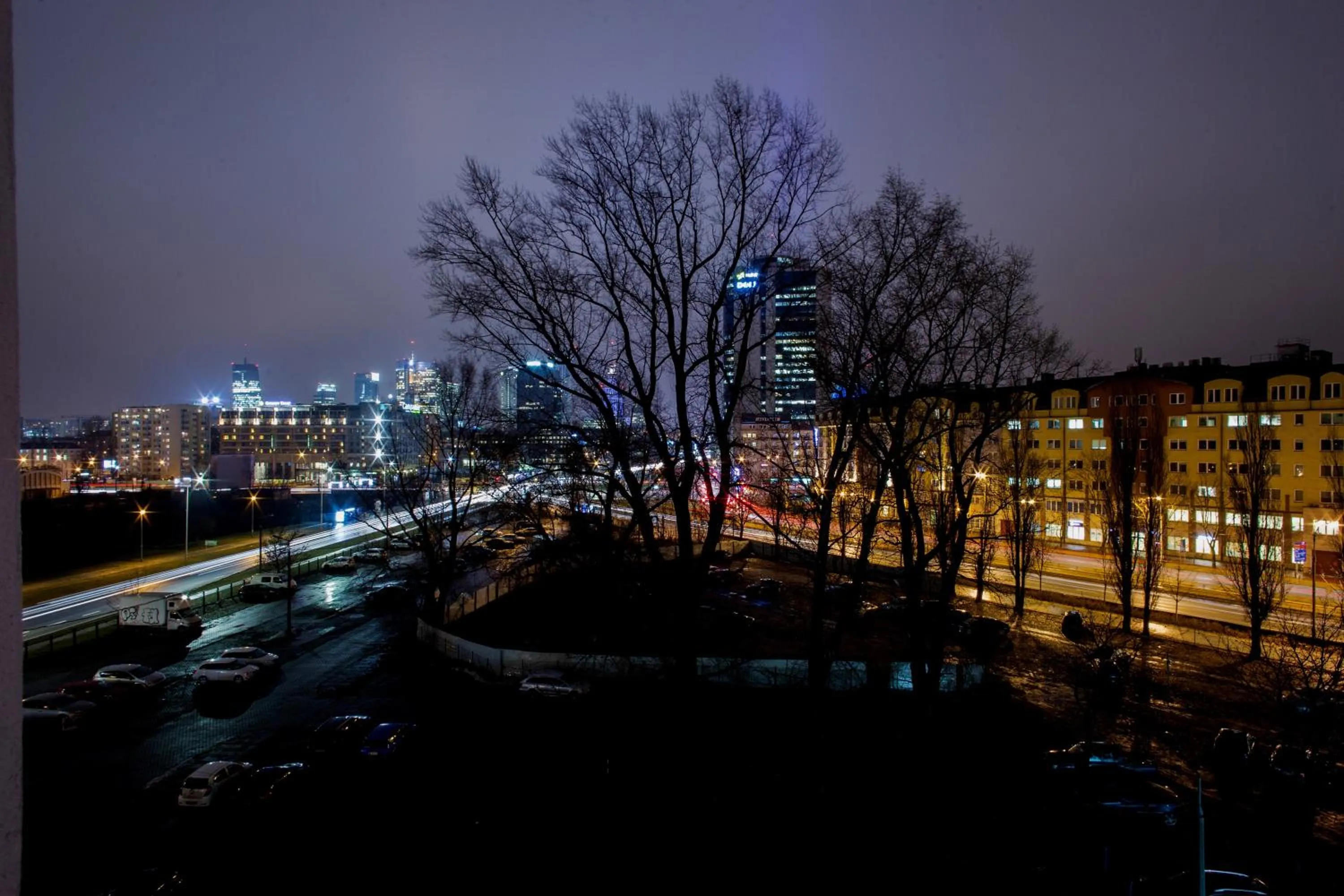 City view in ShortStayPoland Aleje Jerozolimskie (B13)