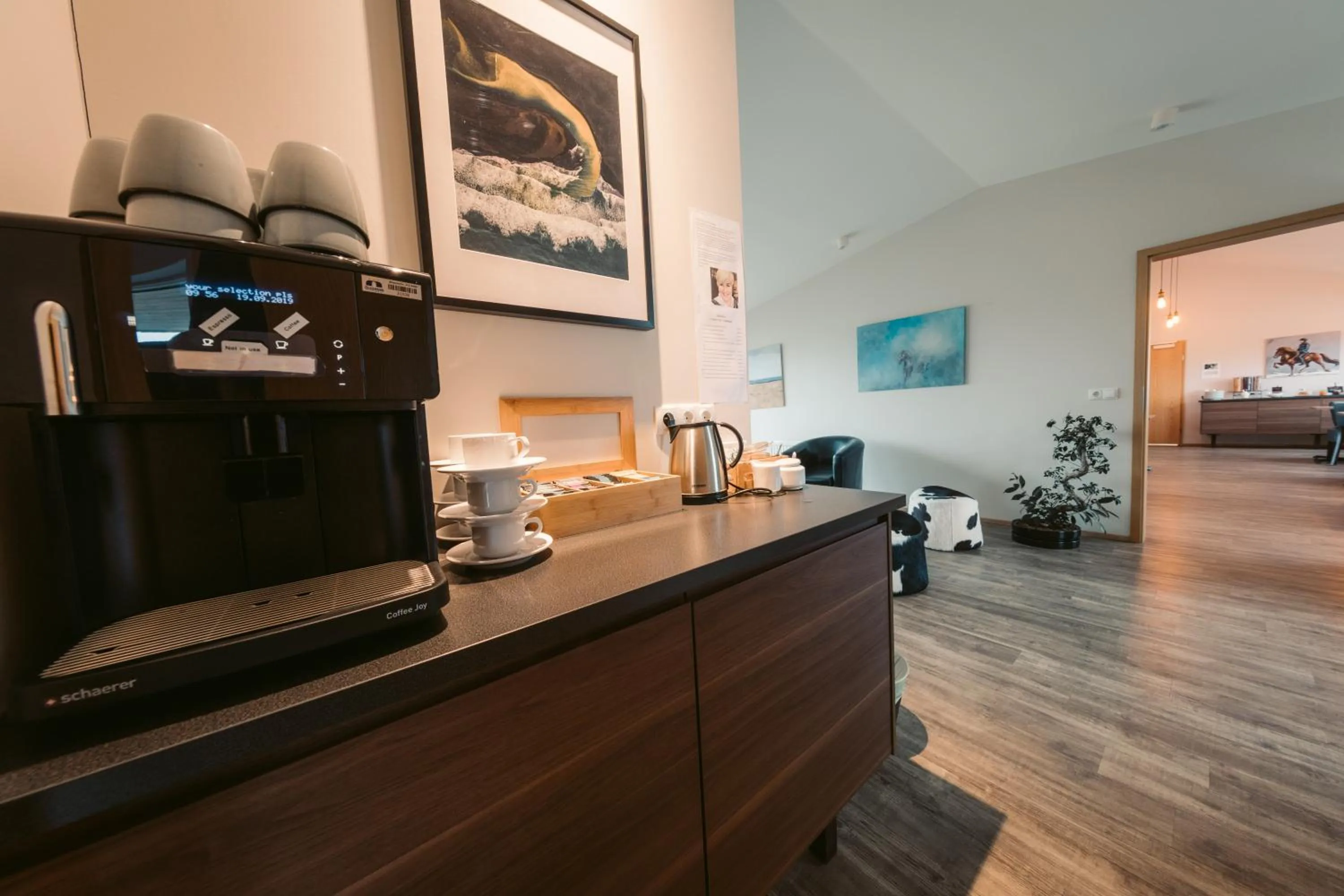 Coffee/tea facilities in Hotel Vos