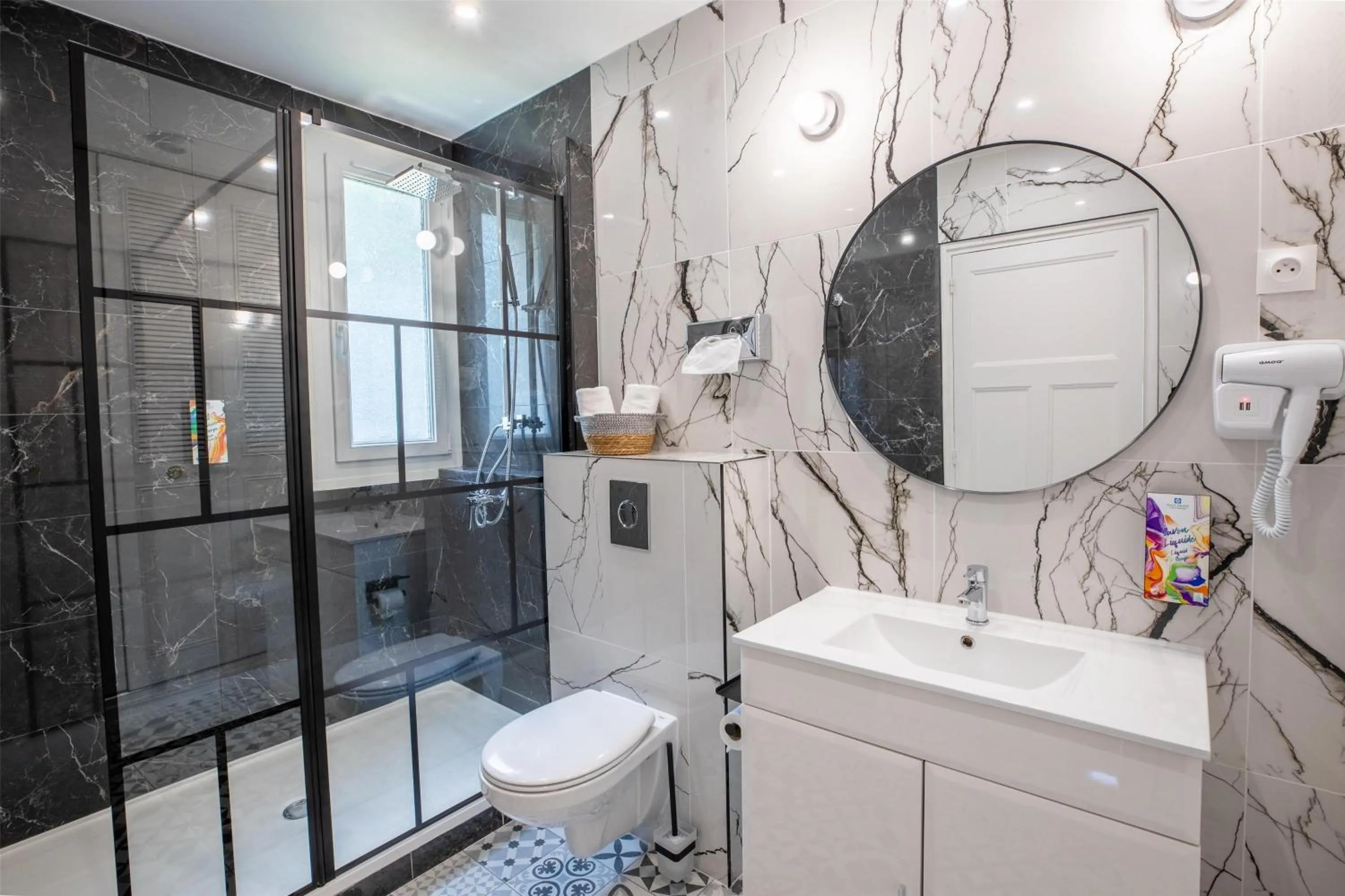 Bathroom in Sure Hotel by Best Western Port Jérome - Le Havre