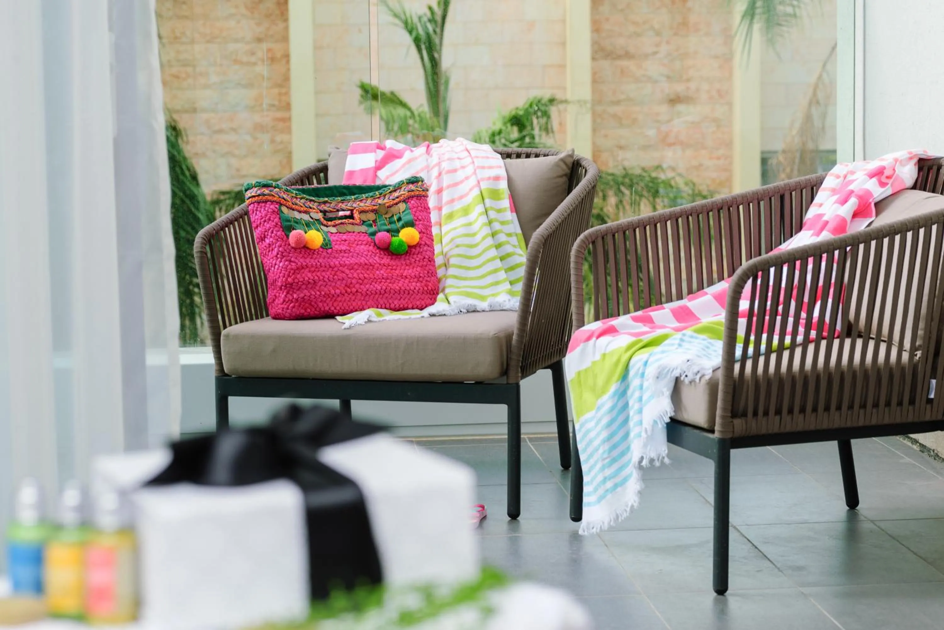 Balcony/Terrace in U Boutique Kinneret by the Sea of Galilee