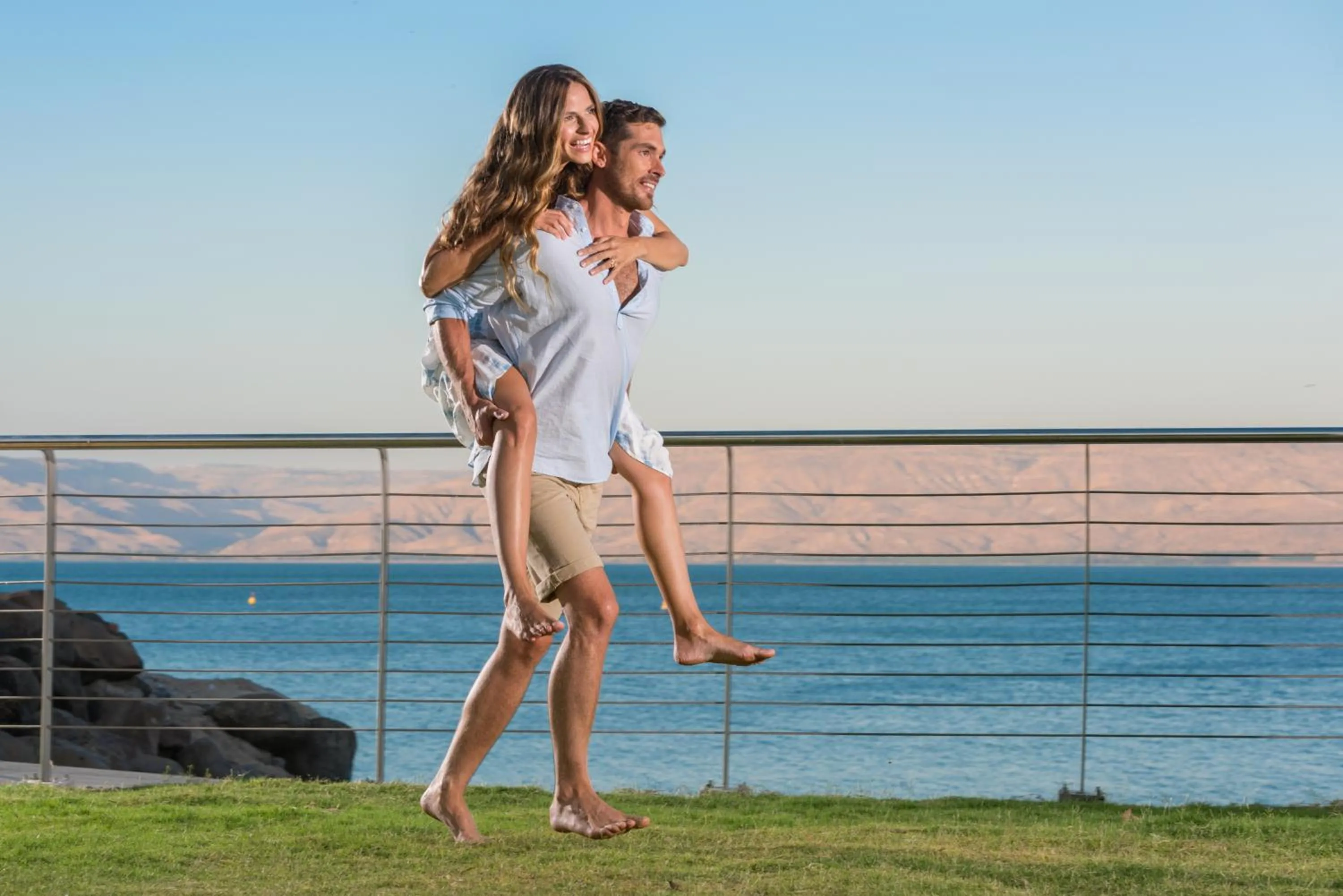Beach in U Boutique Kinneret by the Sea of Galilee