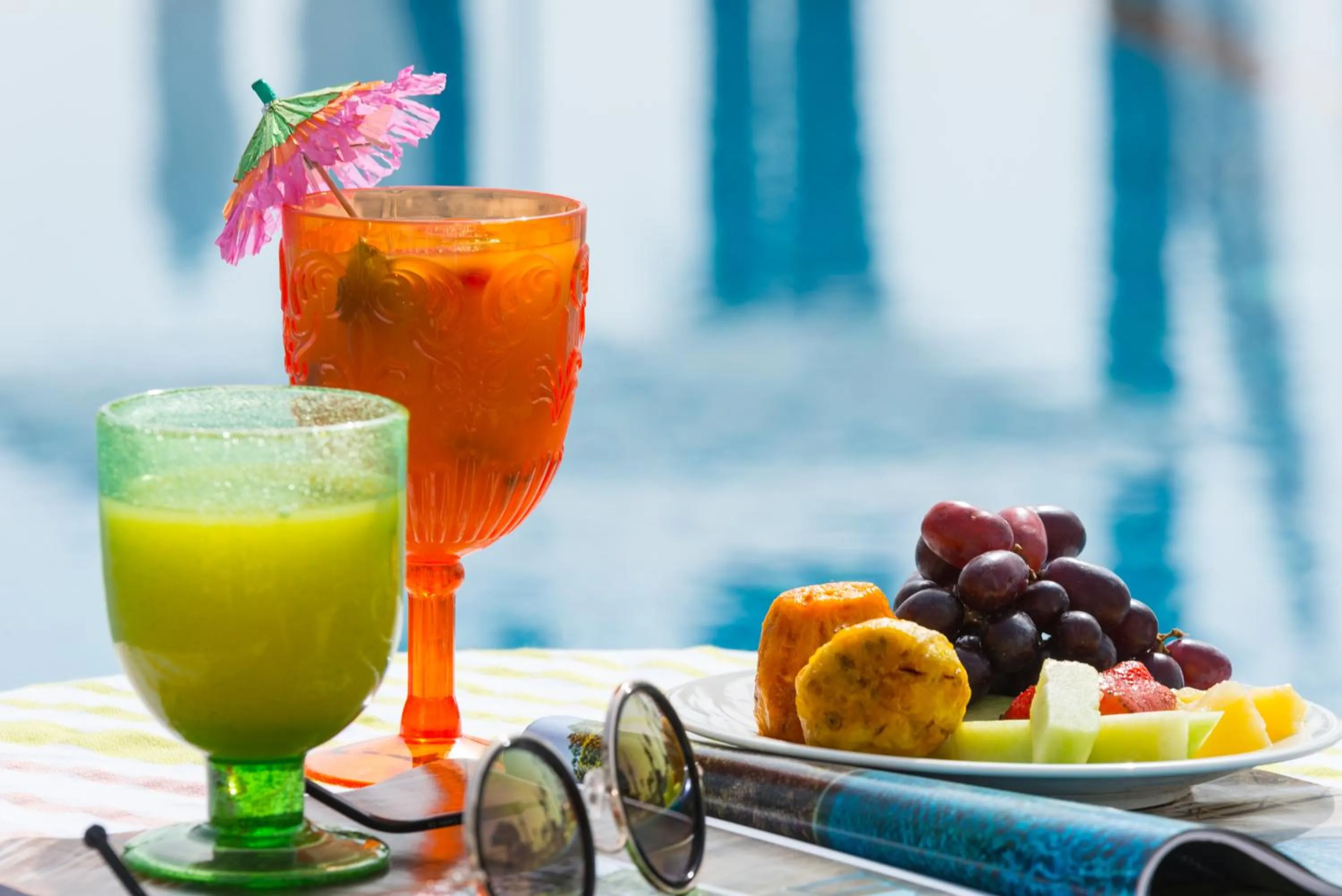 Swimming pool in U Boutique Kinneret by the Sea of Galilee