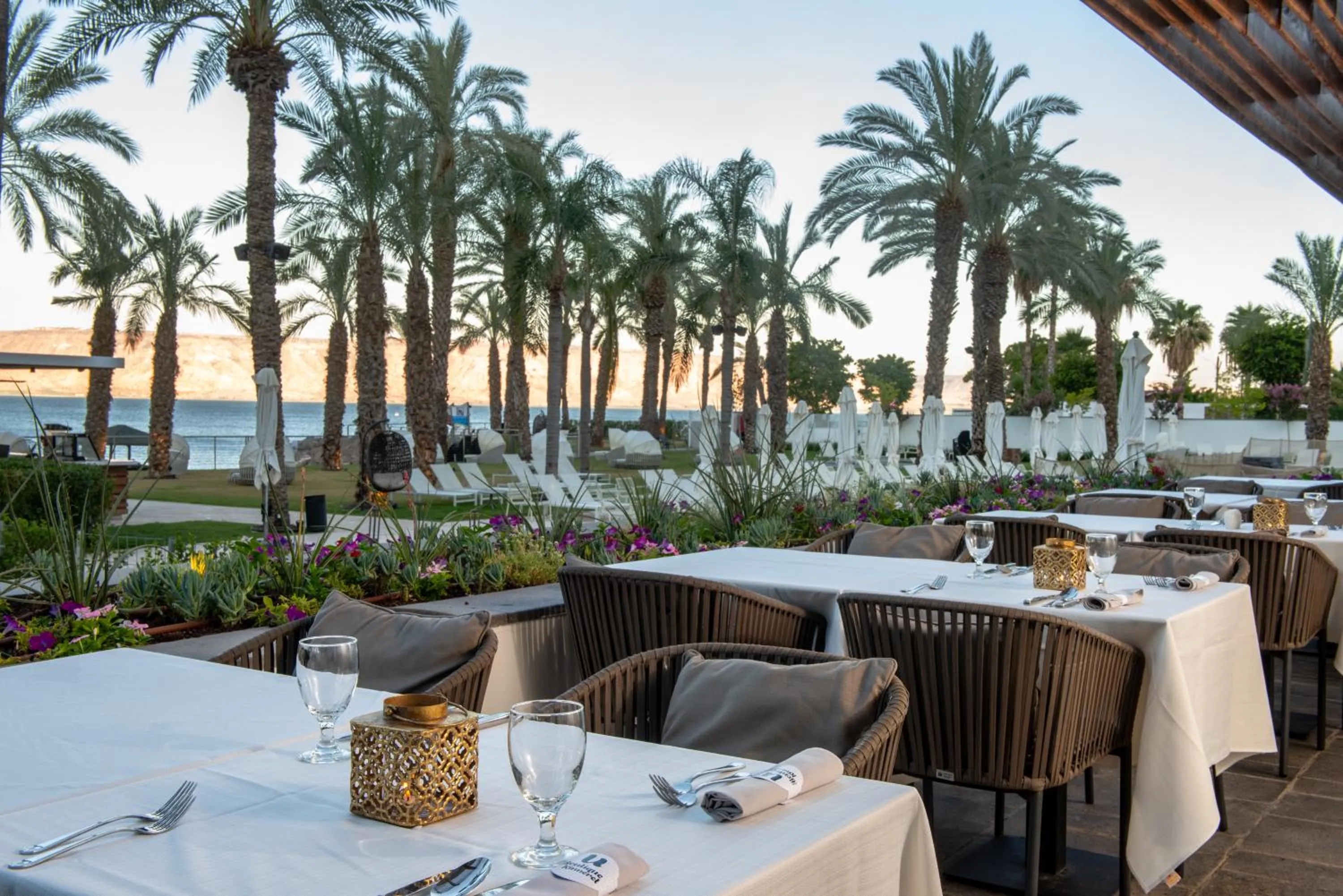 Restaurant/places to eat in U Boutique Kinneret by the Sea of Galilee