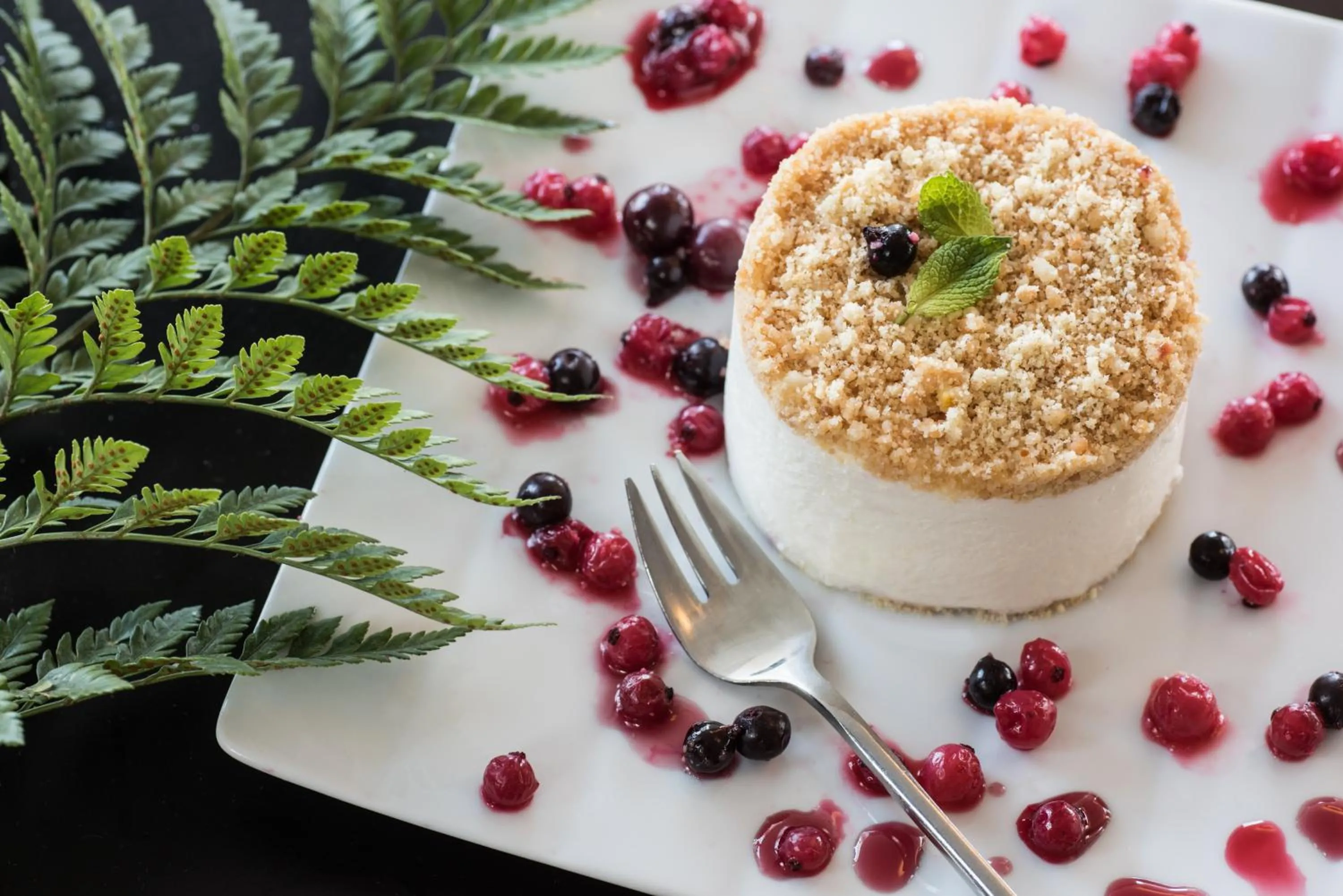 Food close-up in U Boutique Kinneret by the Sea of Galilee