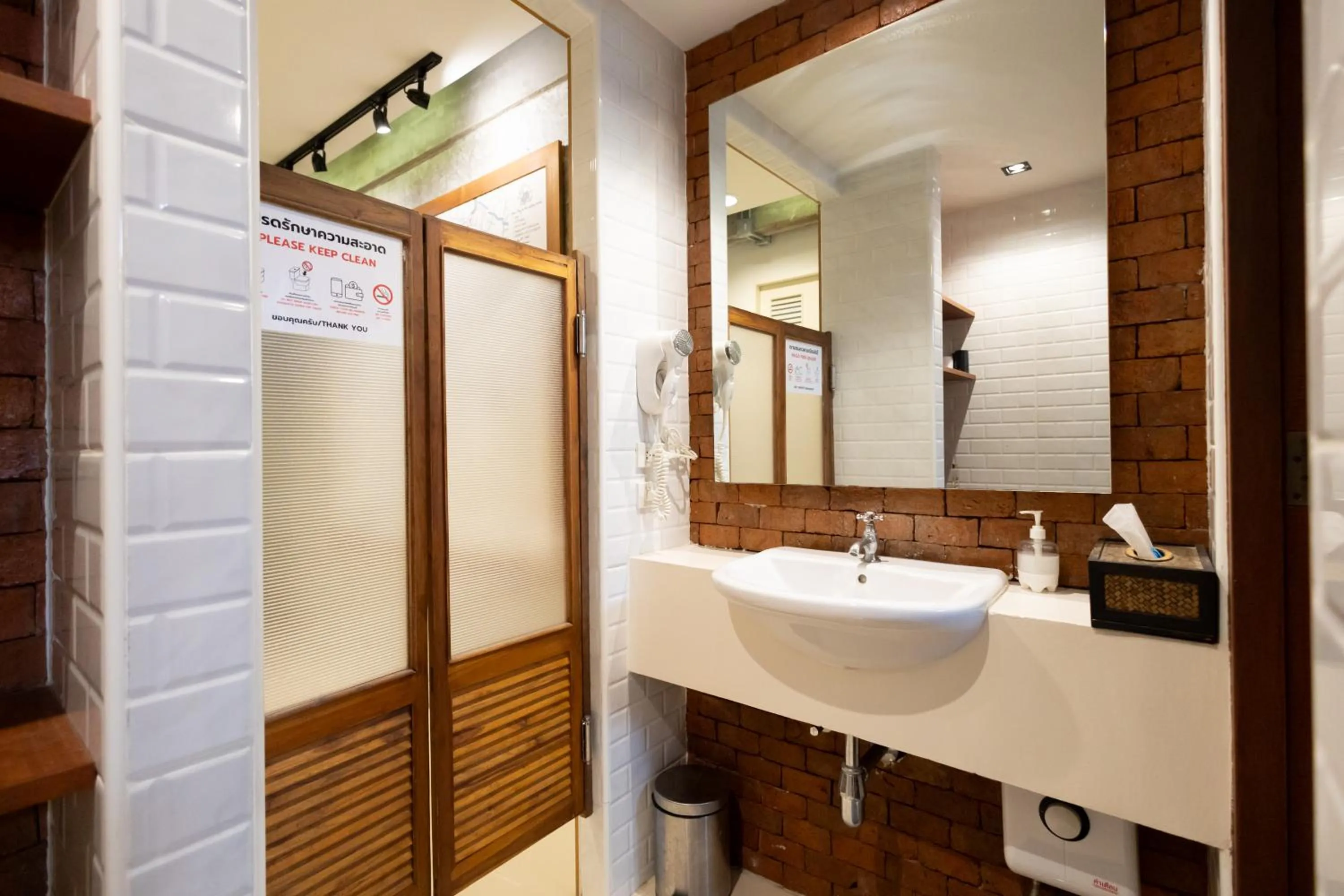 Shower in Siam Plug In Hostel