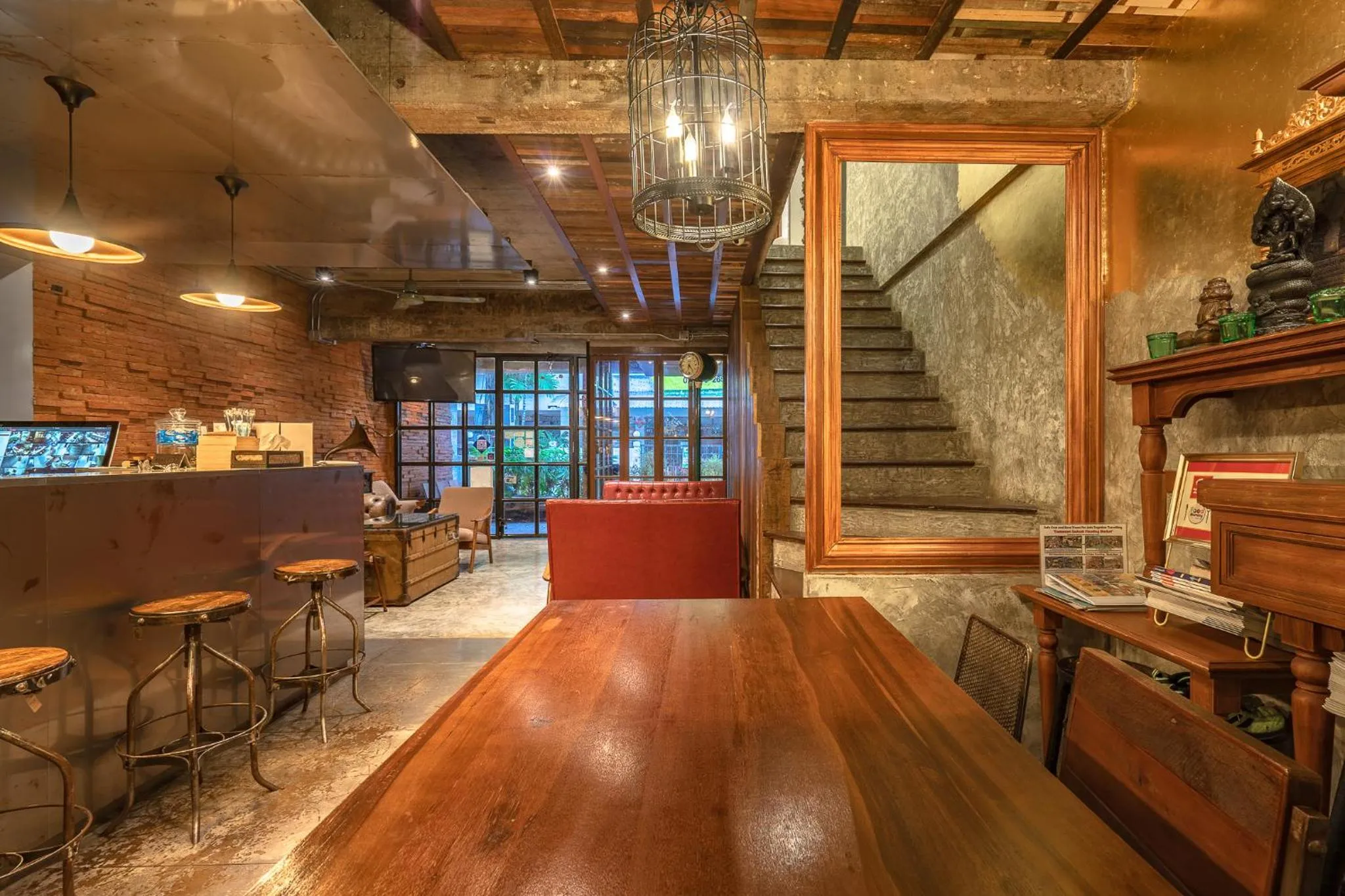 Lobby or reception in Siam Plug In Hostel