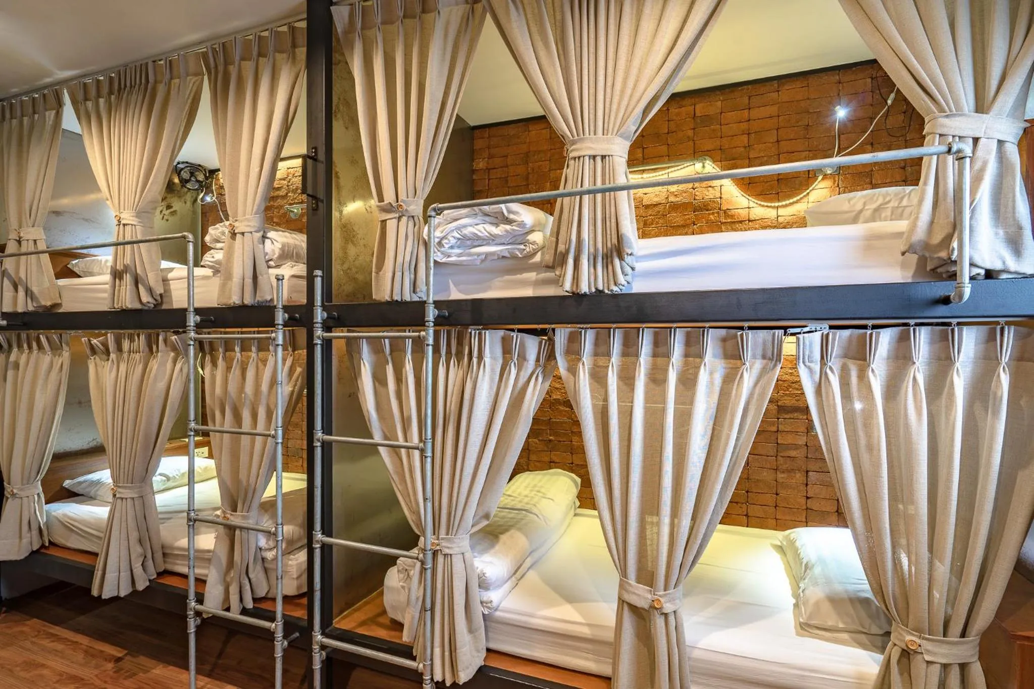 bunk bed, Bed in Siam Plug In Hostel