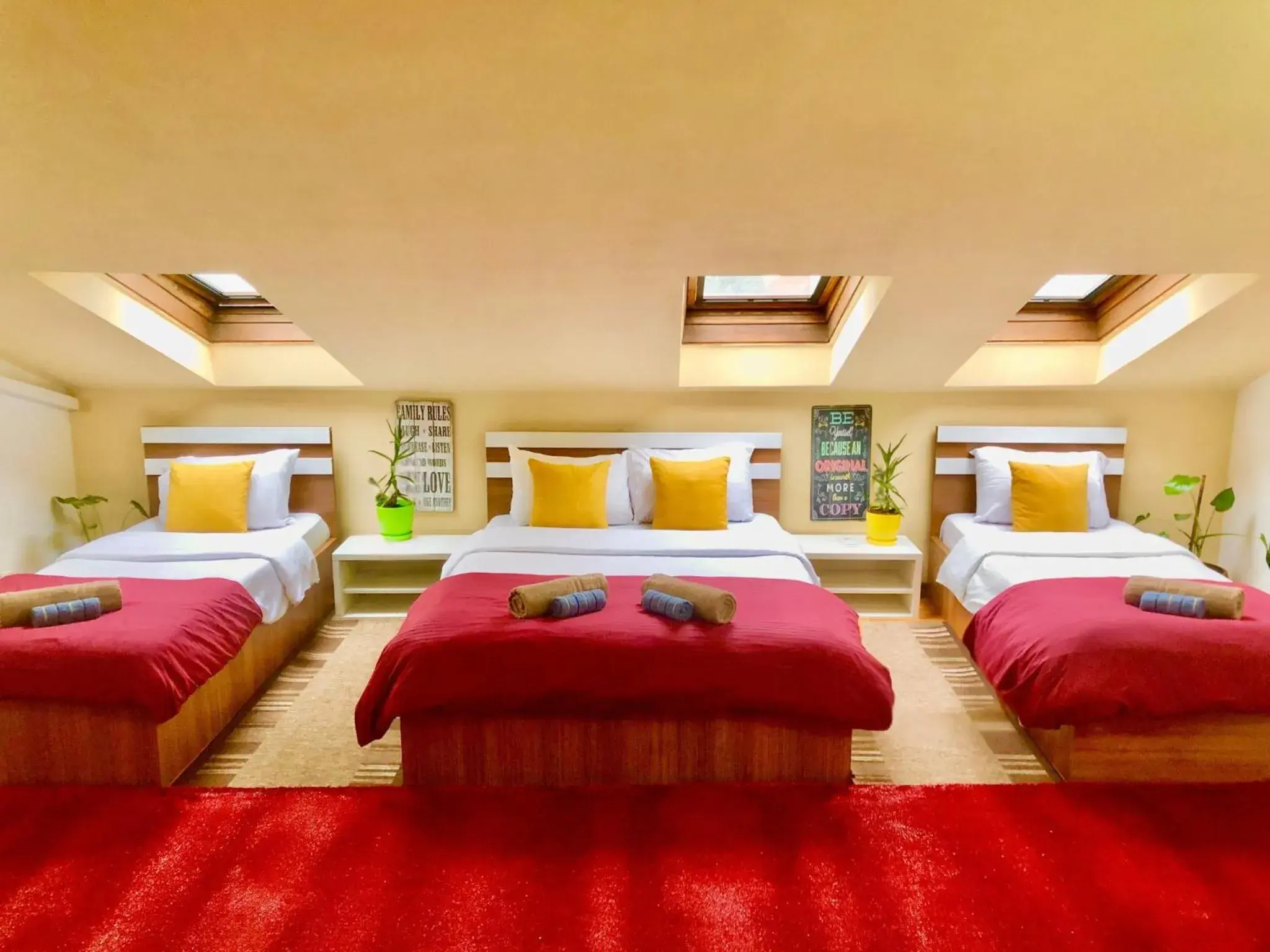 Family Room with Bathroom in Urban Boutique Hotel Family Room with Bathroom in Urban Boutique Hotel