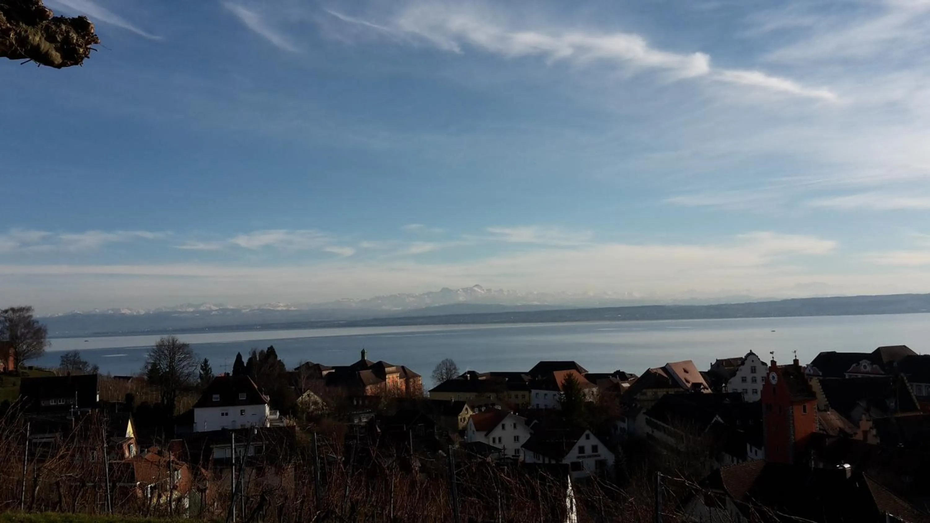 View (from property/room) in Pension Säntisblick