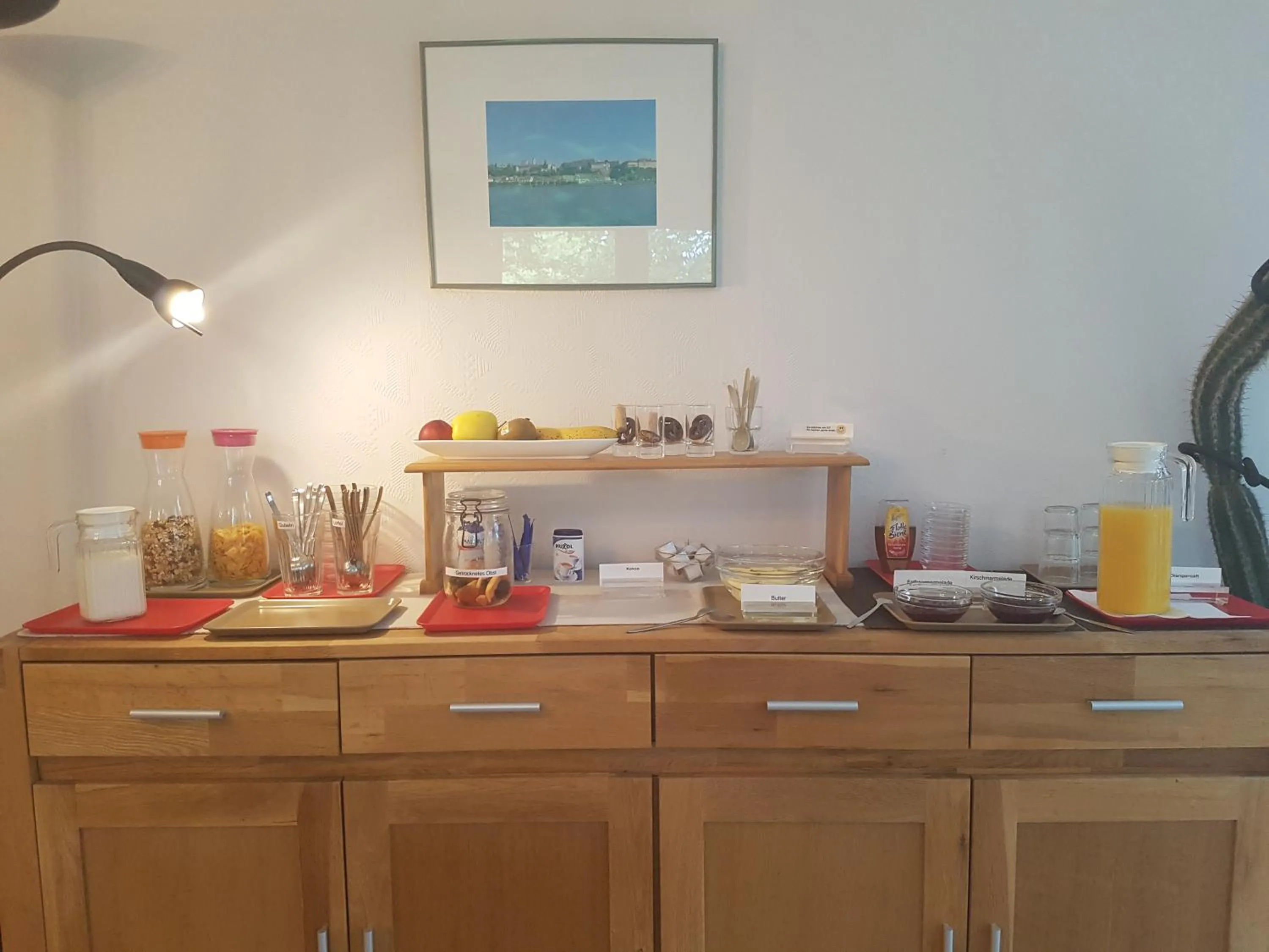 Food and drinks in Pension Säntisblick
