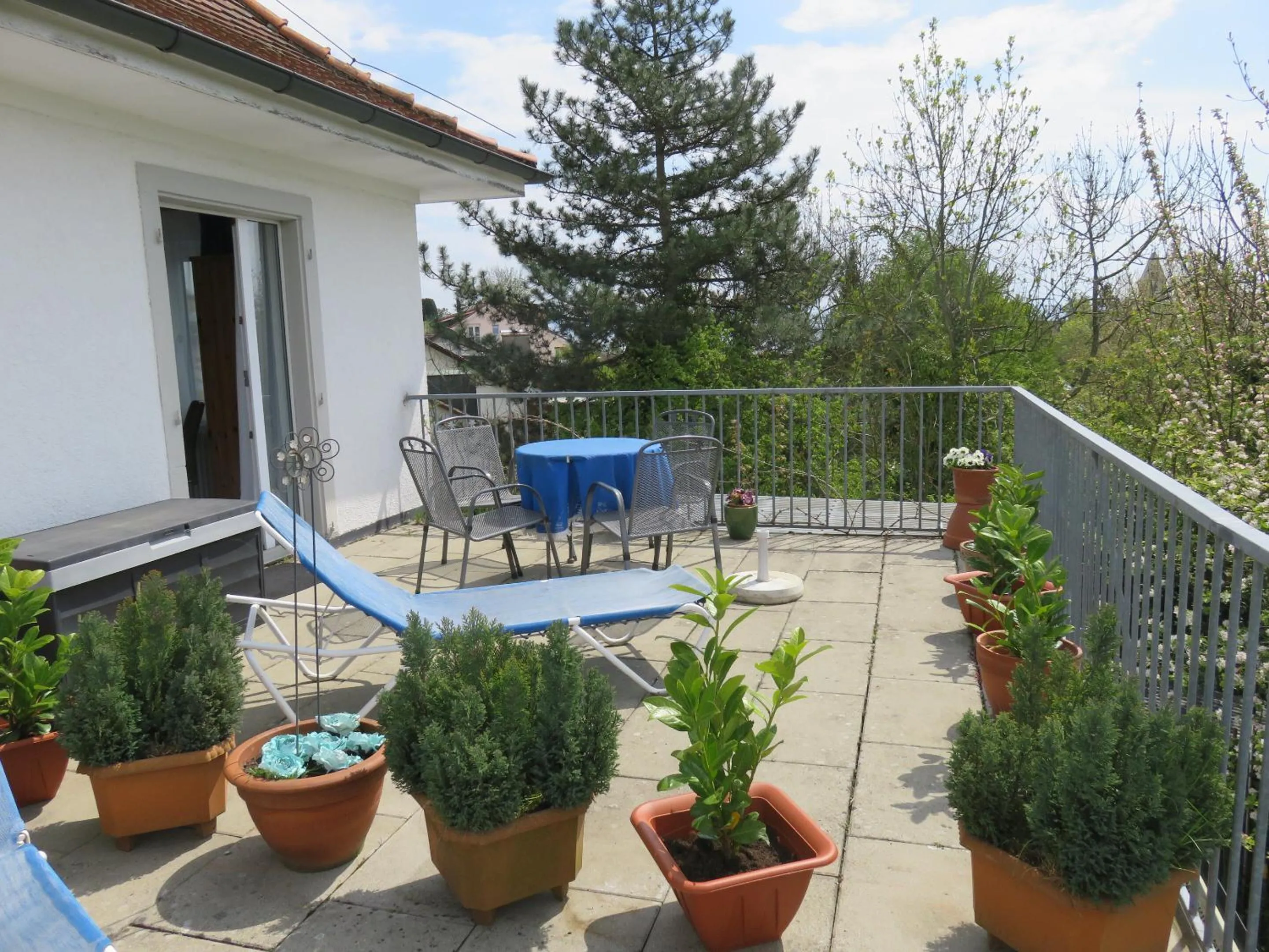 Balcony/Terrace in Pension Säntisblick