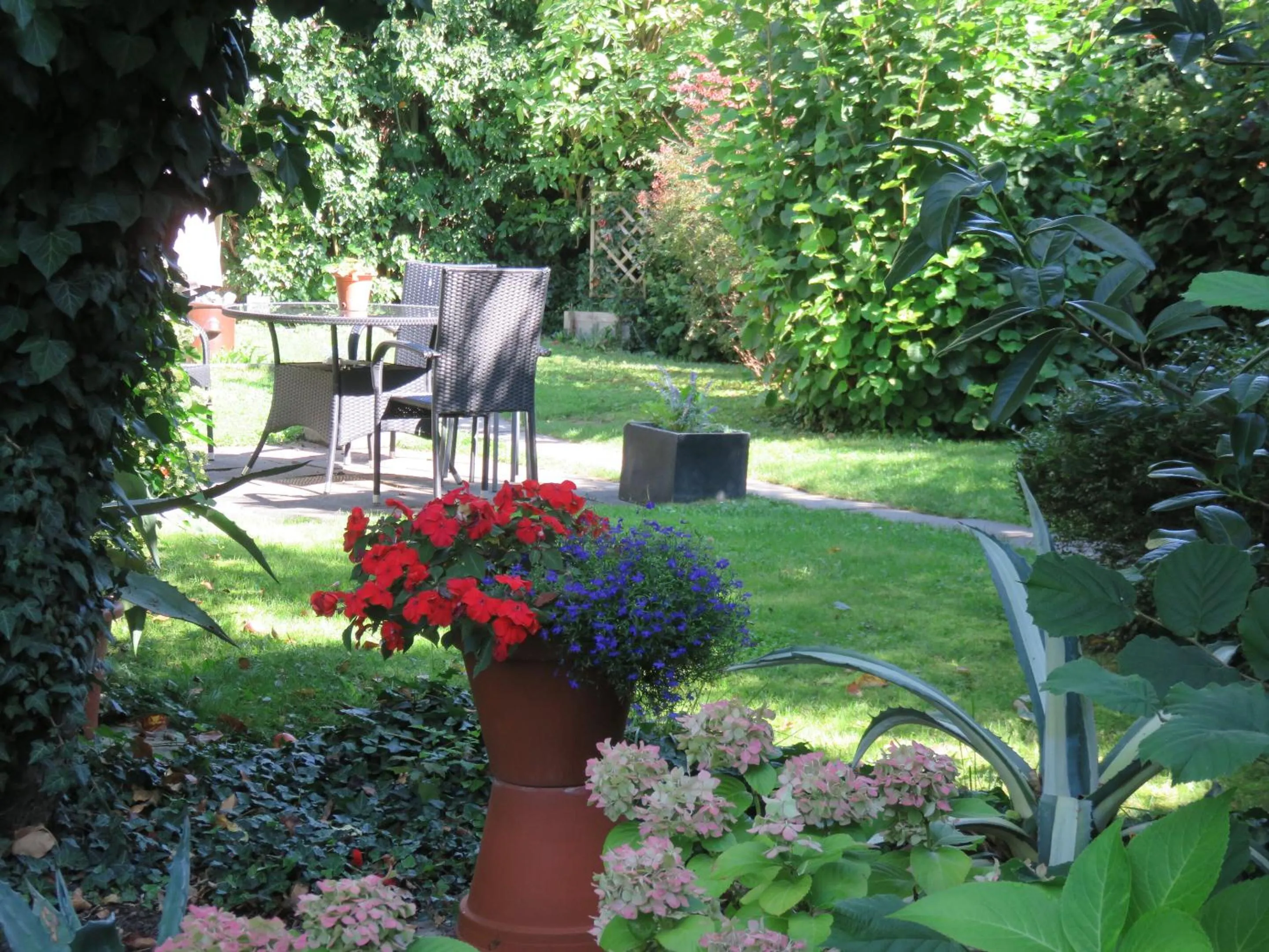 Garden in Pension Säntisblick