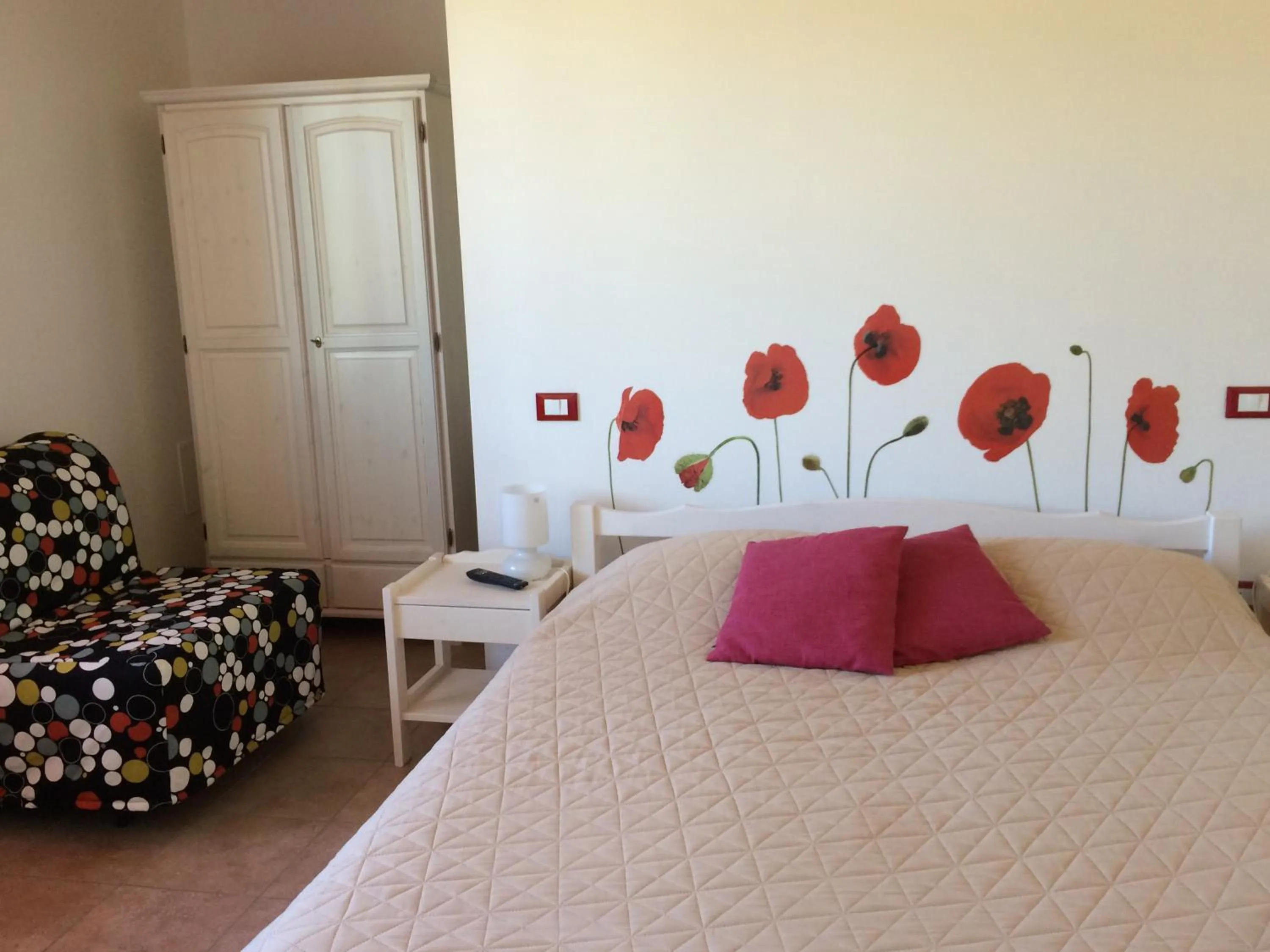 Decorative detail, Bed in B&B Al Tardino