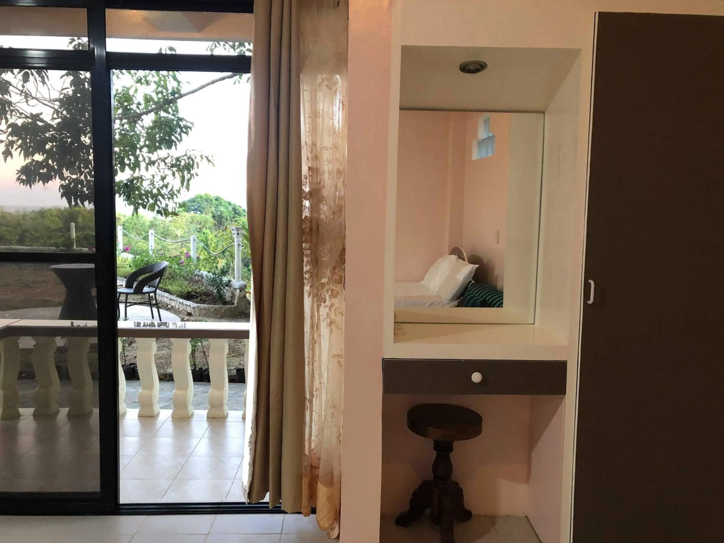 Balcony/Terrace in Vidas Mountain Stay-Bohol