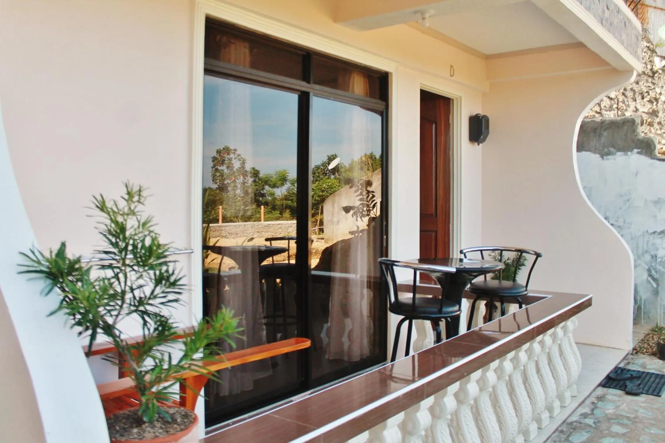 Balcony/Terrace in Vidas Mountain Stay-Bohol