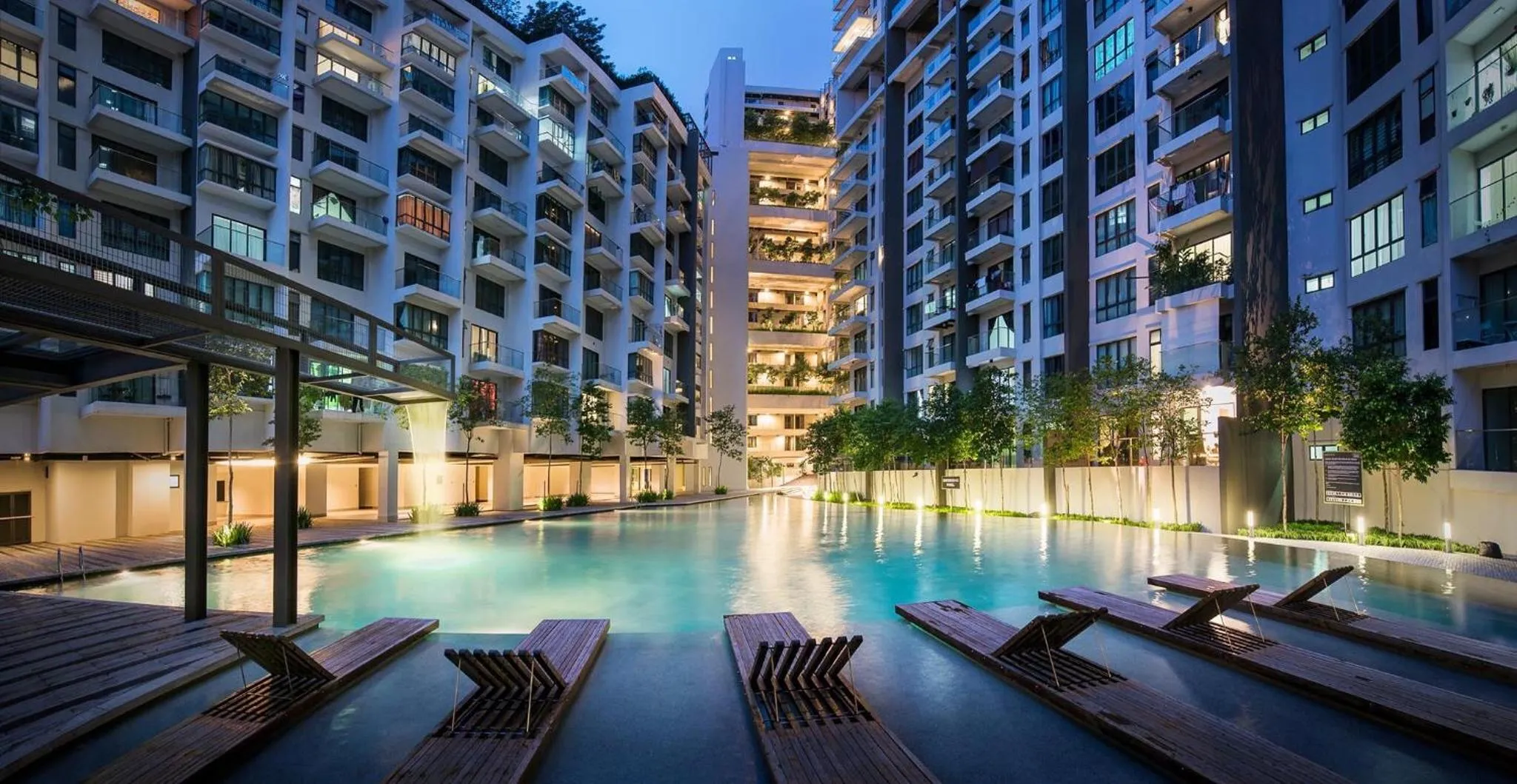 Aqua park in Skyview Univ360 Place Facing Mines Lake