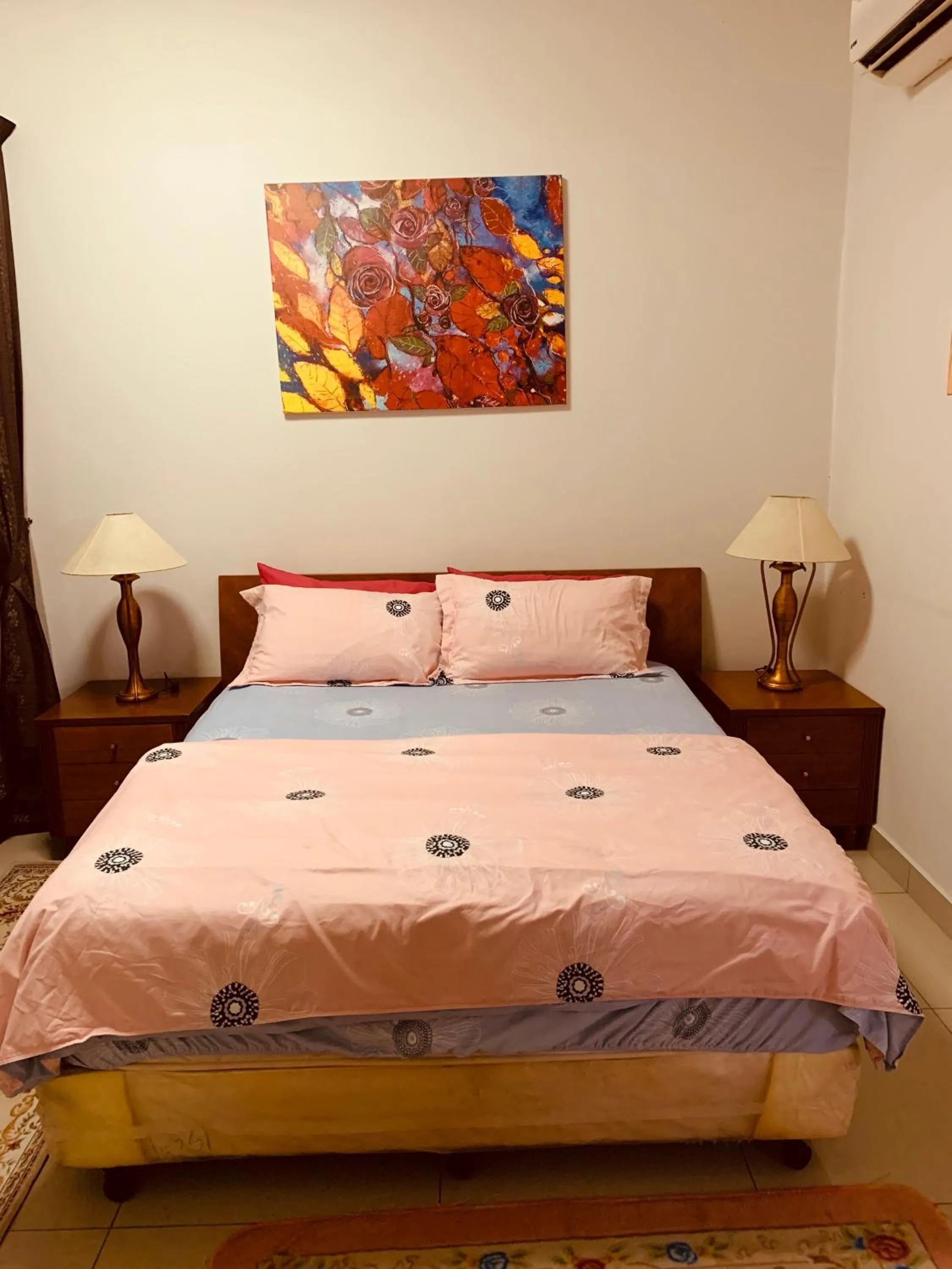 Bed in Skyview Univ360 Place Facing Mines Lake