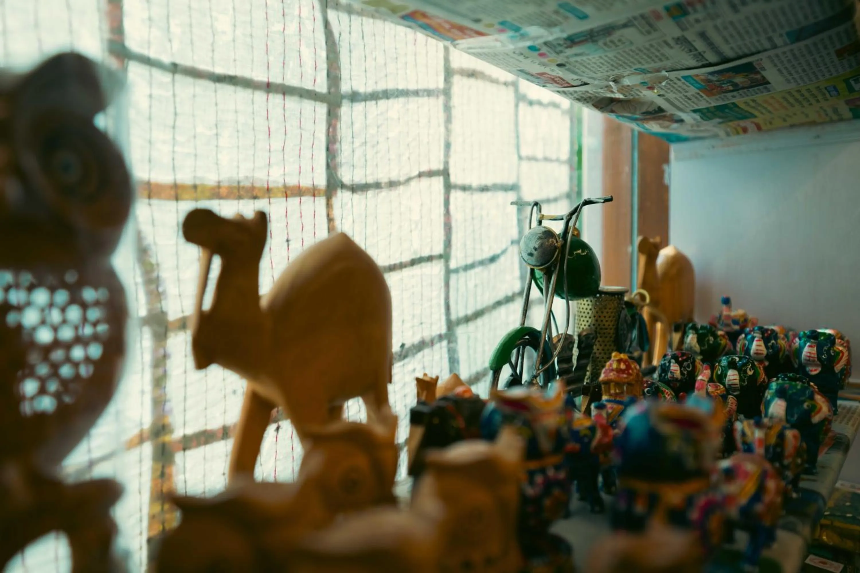 Decorative detail in Abhyaran Resort & Spa Ranthambore