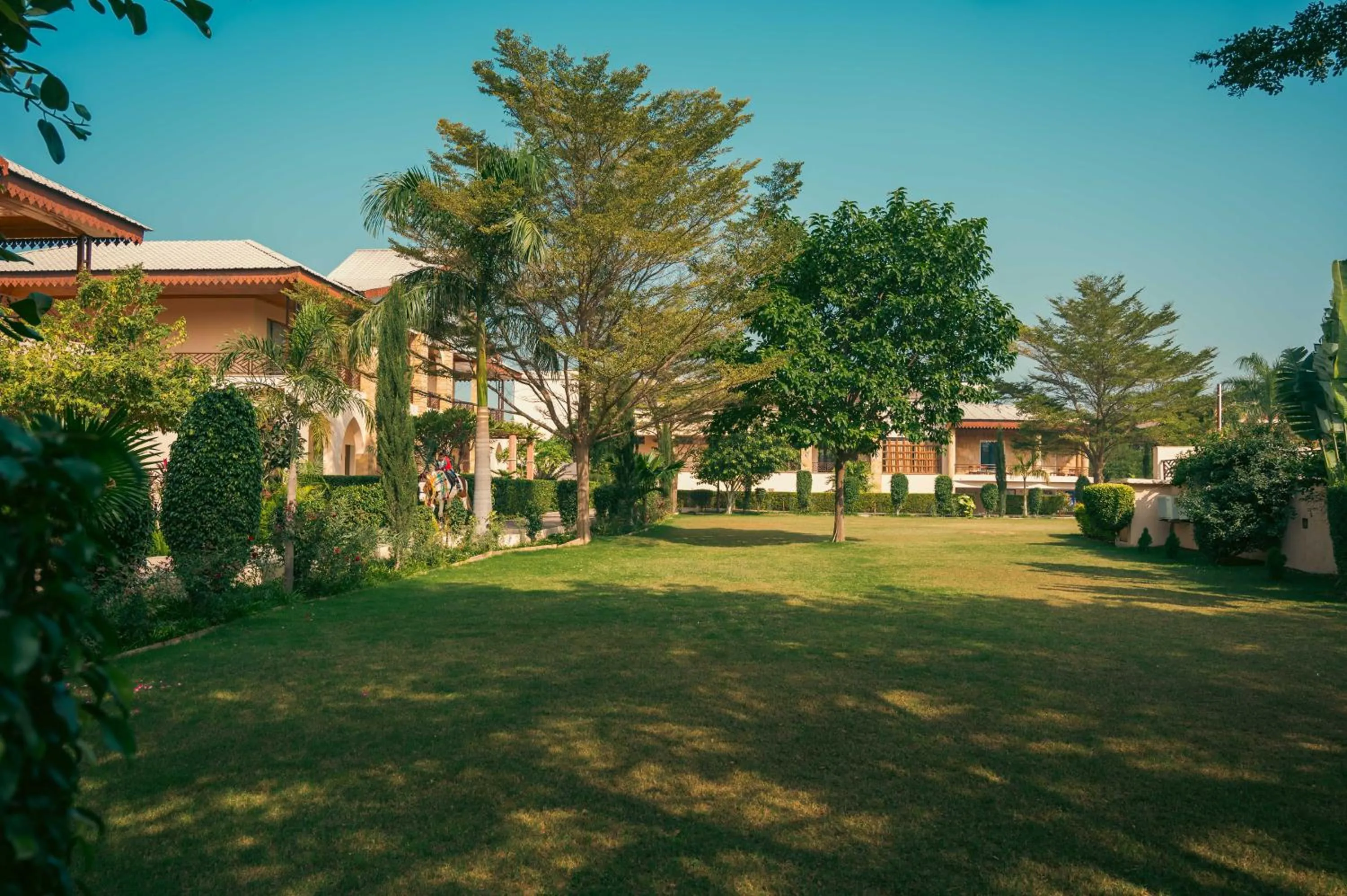 Garden in Abhyaran Resort & Spa Ranthambore
