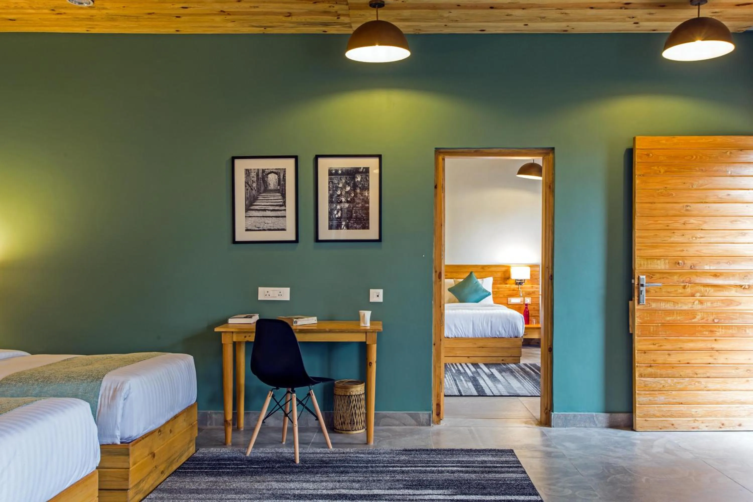 Bedroom, Bed in Rakkh Resort, a member of Radisson Individuals Retreats