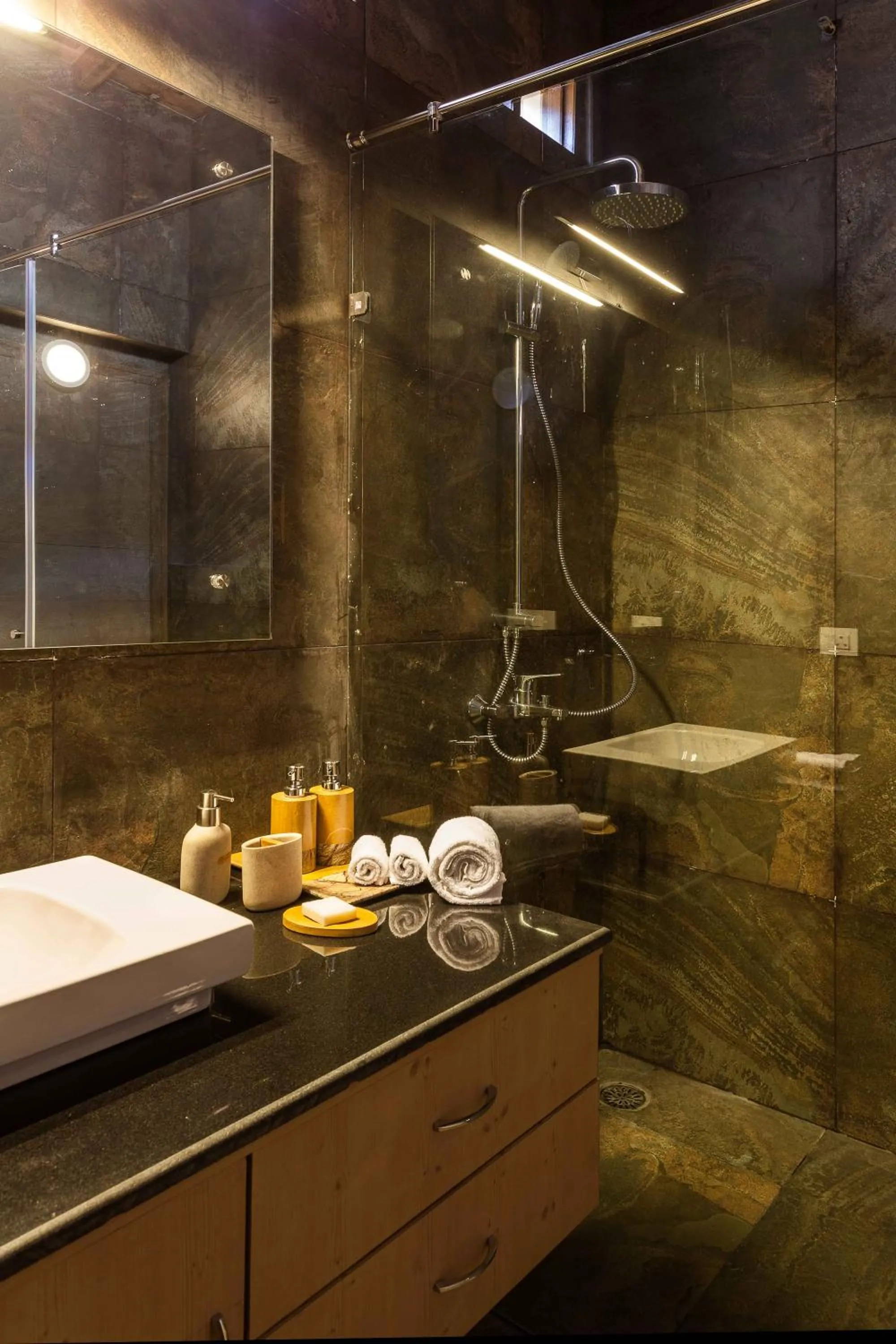 Bathroom in Rakkh Resort, a member of Radisson Individuals Retreats